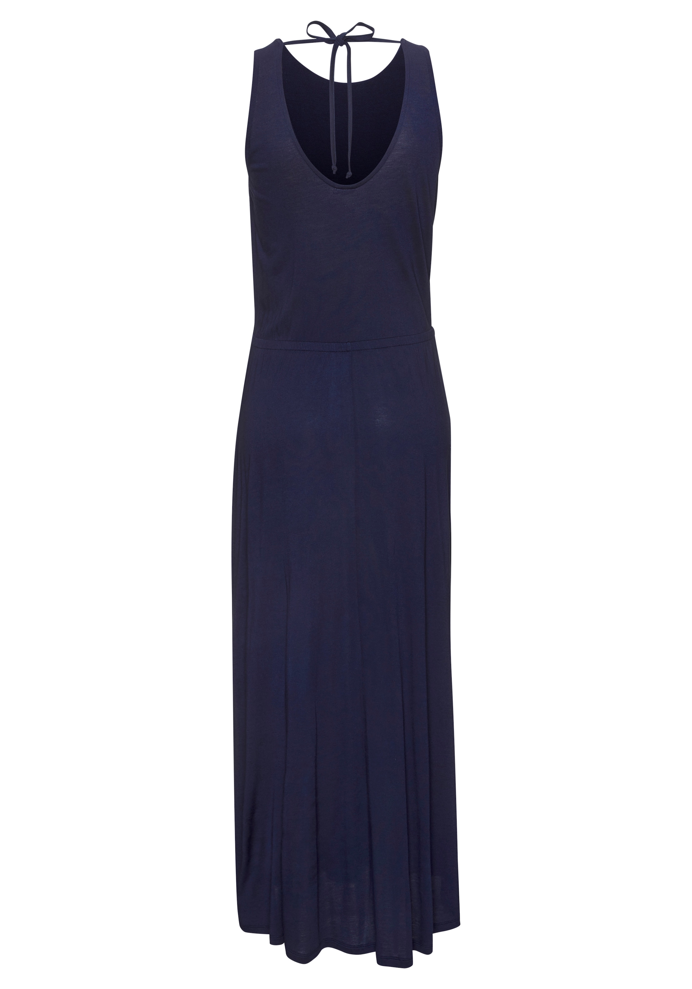 LASCANA Maxikleid »aus Jerseyware mit hohem Beinschlitz« Sommerkleid, Strandkleid, leichtes Jerseykleid, casual