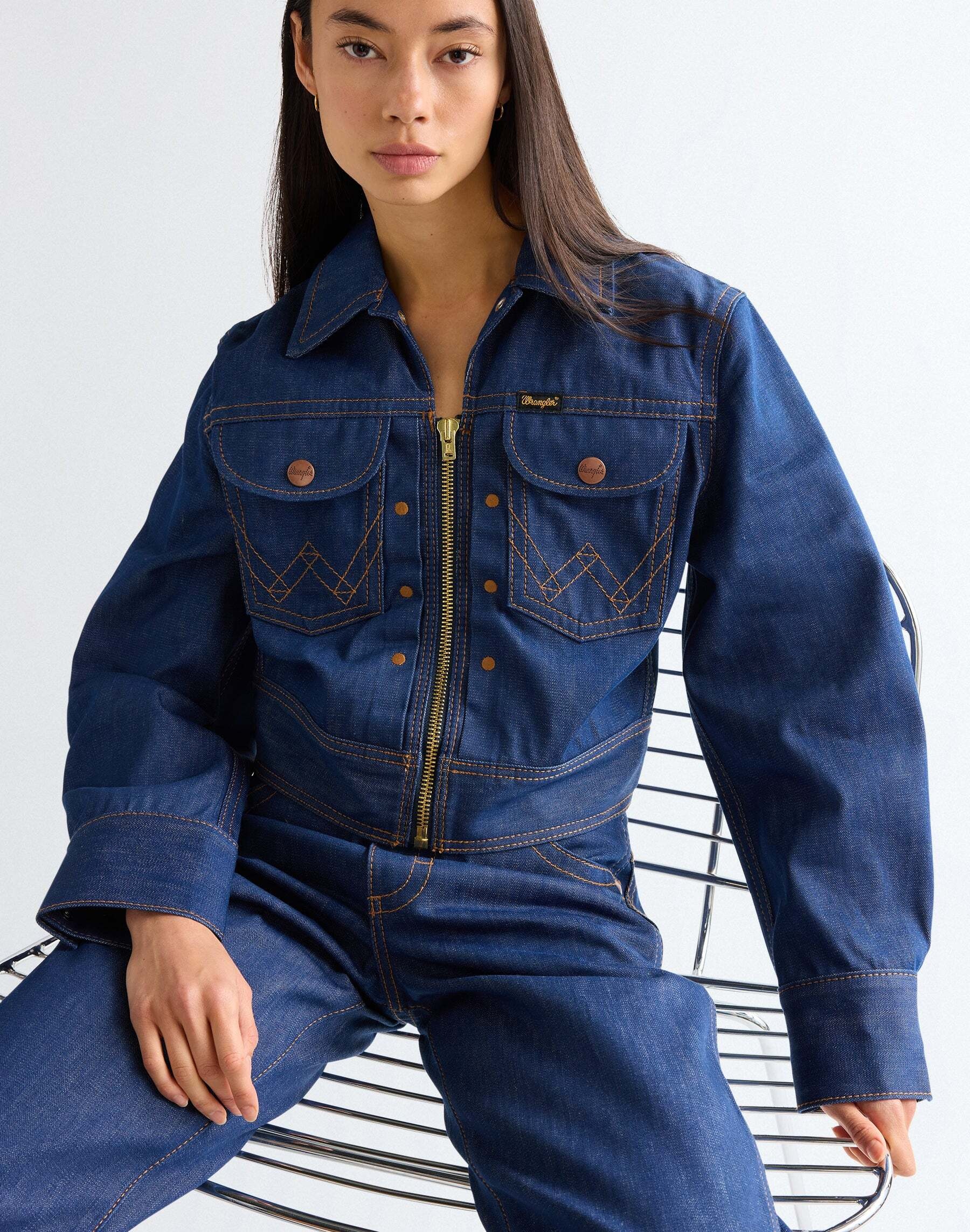 Wrangler Veste en jean »WRANGLER Jeansjacke Super Wrangler«