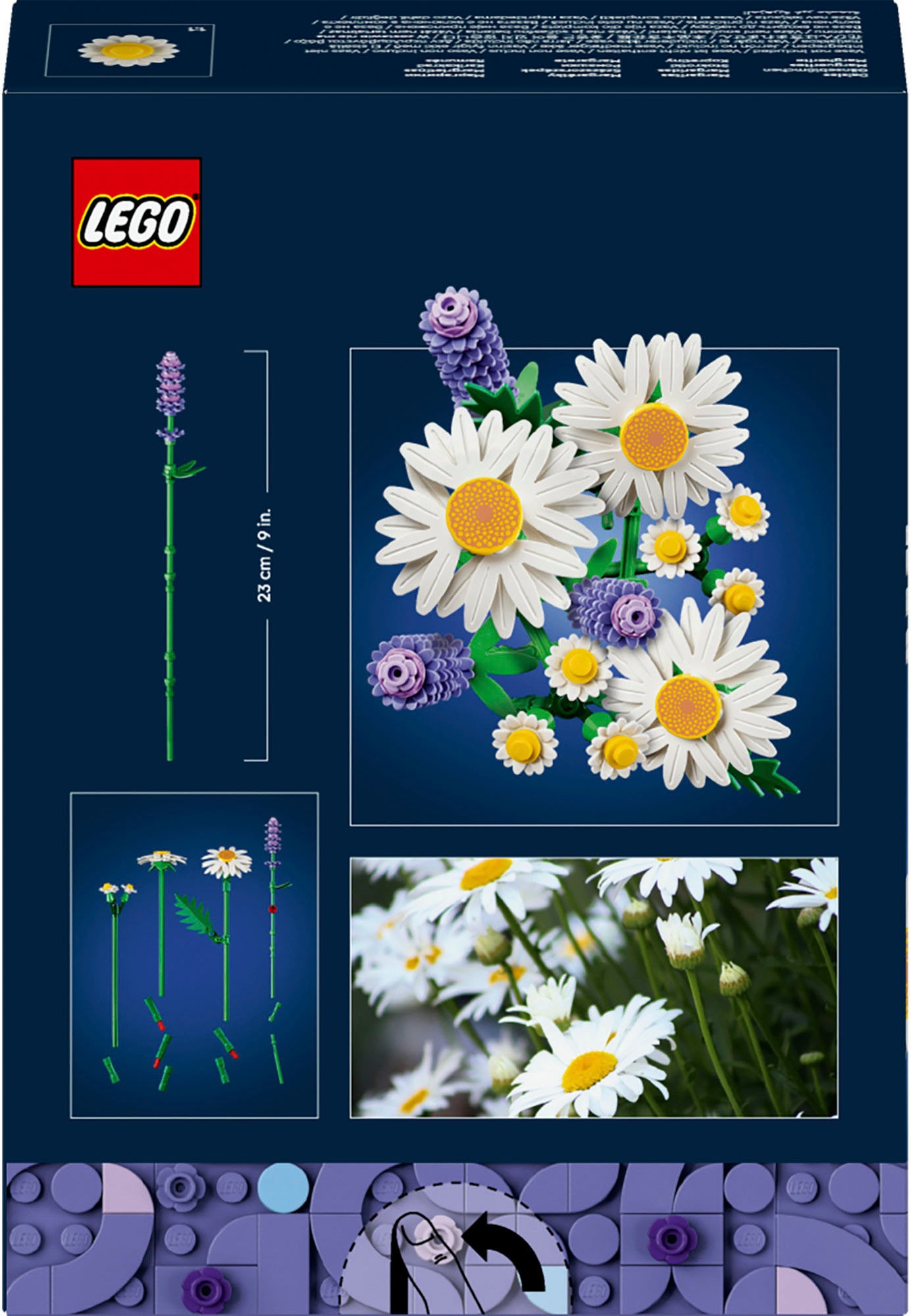 LEGO® Konstruktionsspielsteine »Gänseblümchen (11508), LEGO Botanicals« Made in Europe