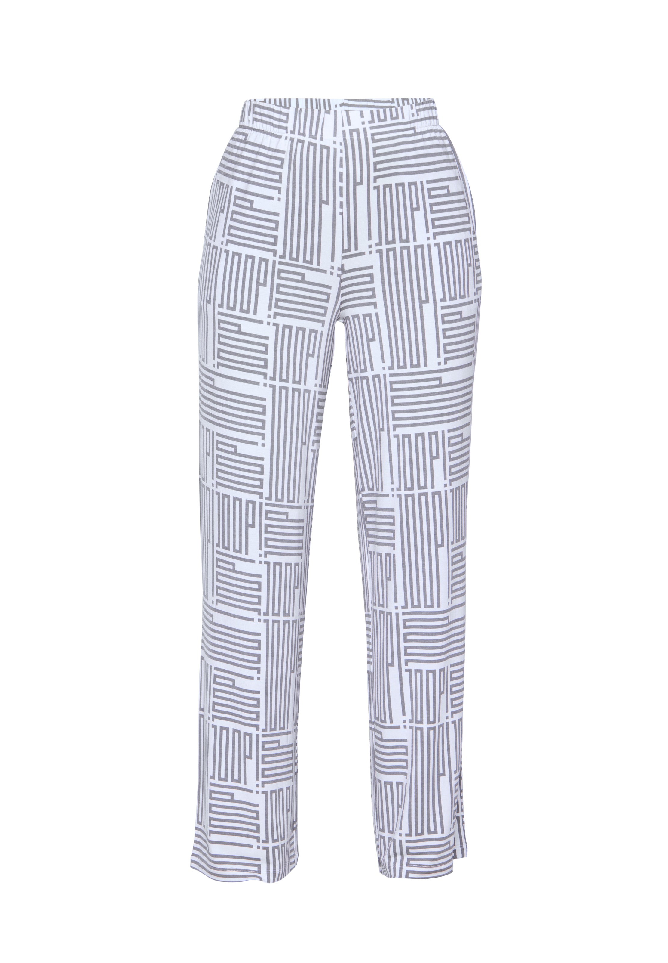 JOOP! Pantalon lounge  mit allover Wording, bequem und weich, seitliche Taschen