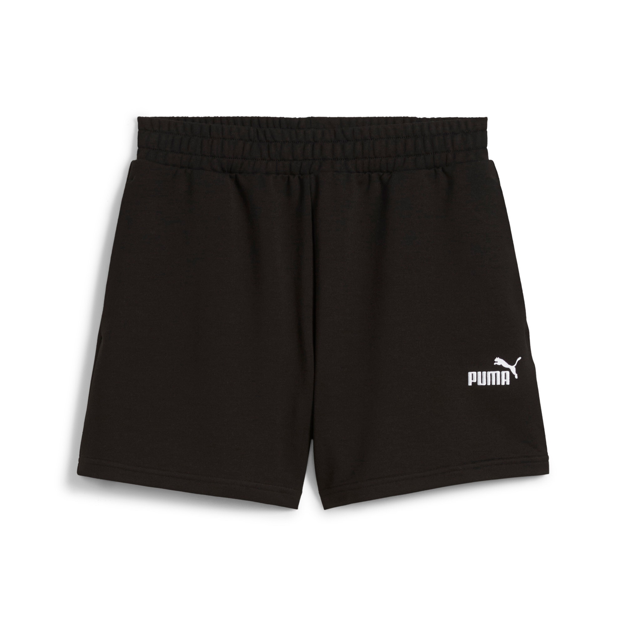 PUMA Short d'entraînement »ESS SMALL NO. 1 LOGO 4” LIGHTWEIGHT HIGH-WAIST SHORTS«
