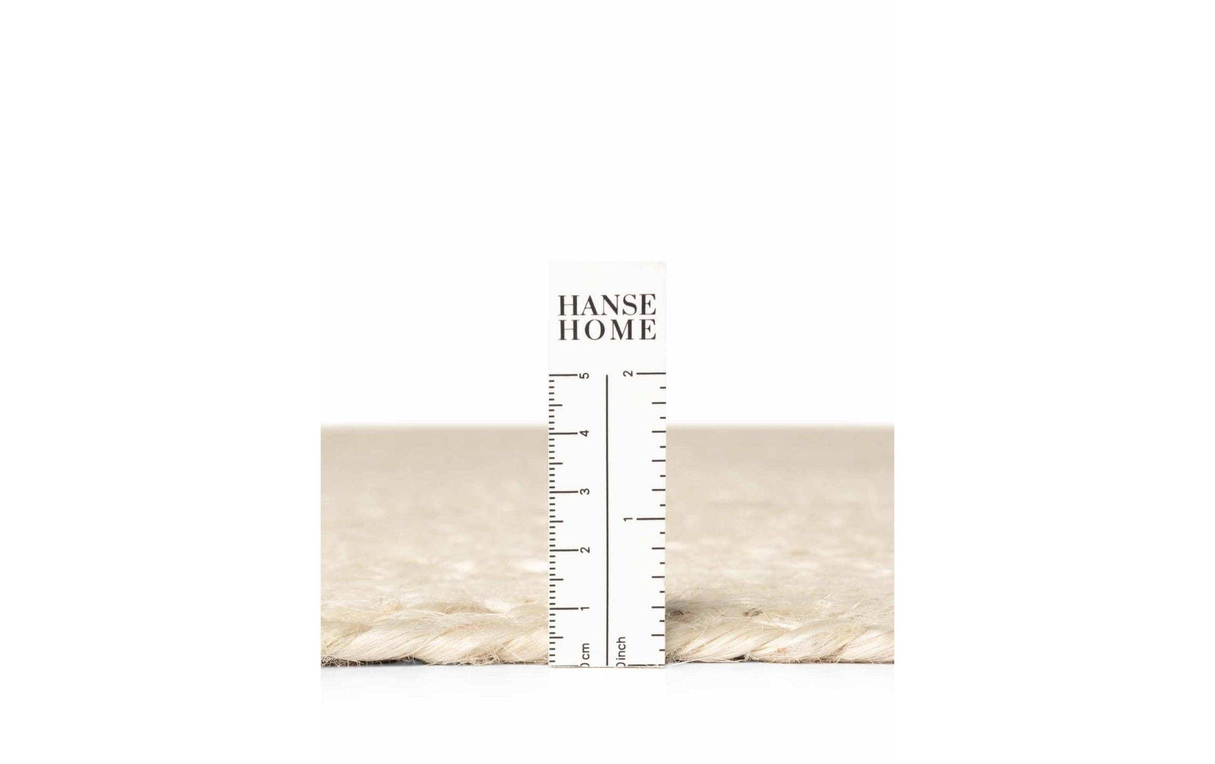 HANSE Home Teppich »Rangpur Juteteppich, in rund und oval« oval 10 mm Höhe handgewebt, 100% Jute , Natur, Wohnzimmer, Flur, Boho, Skandi