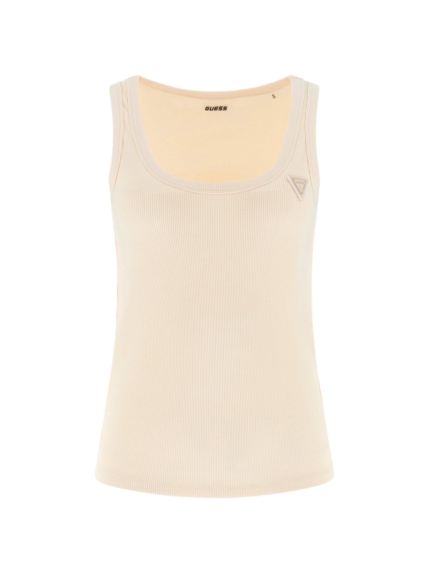 Guess Débardeur »COLETTE RIB TANK« aus Rippstrick, Viskosemix