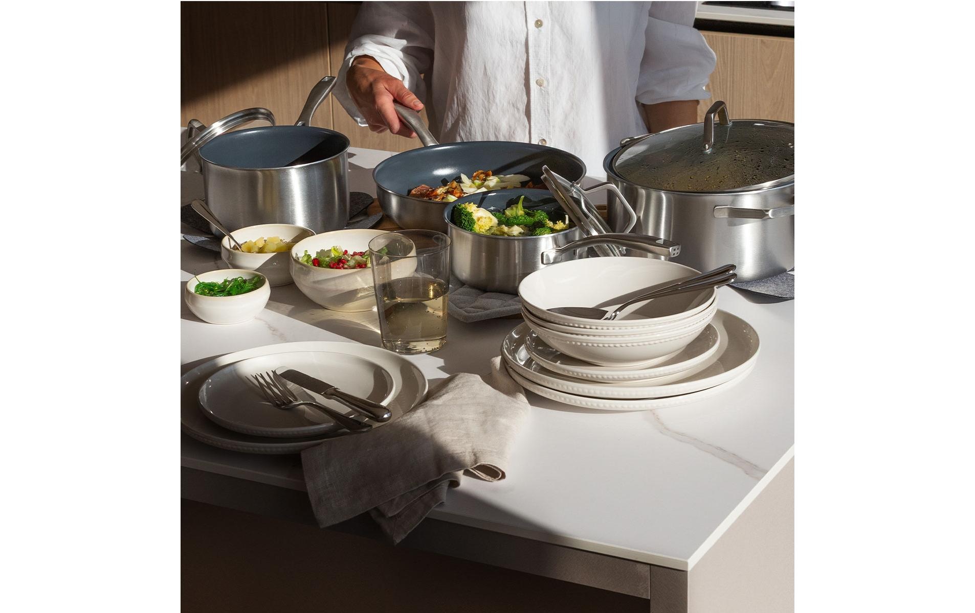   Kochtopf »Lunasol Sirius Terra Multi-Layer 10-tlg.« Aluminium