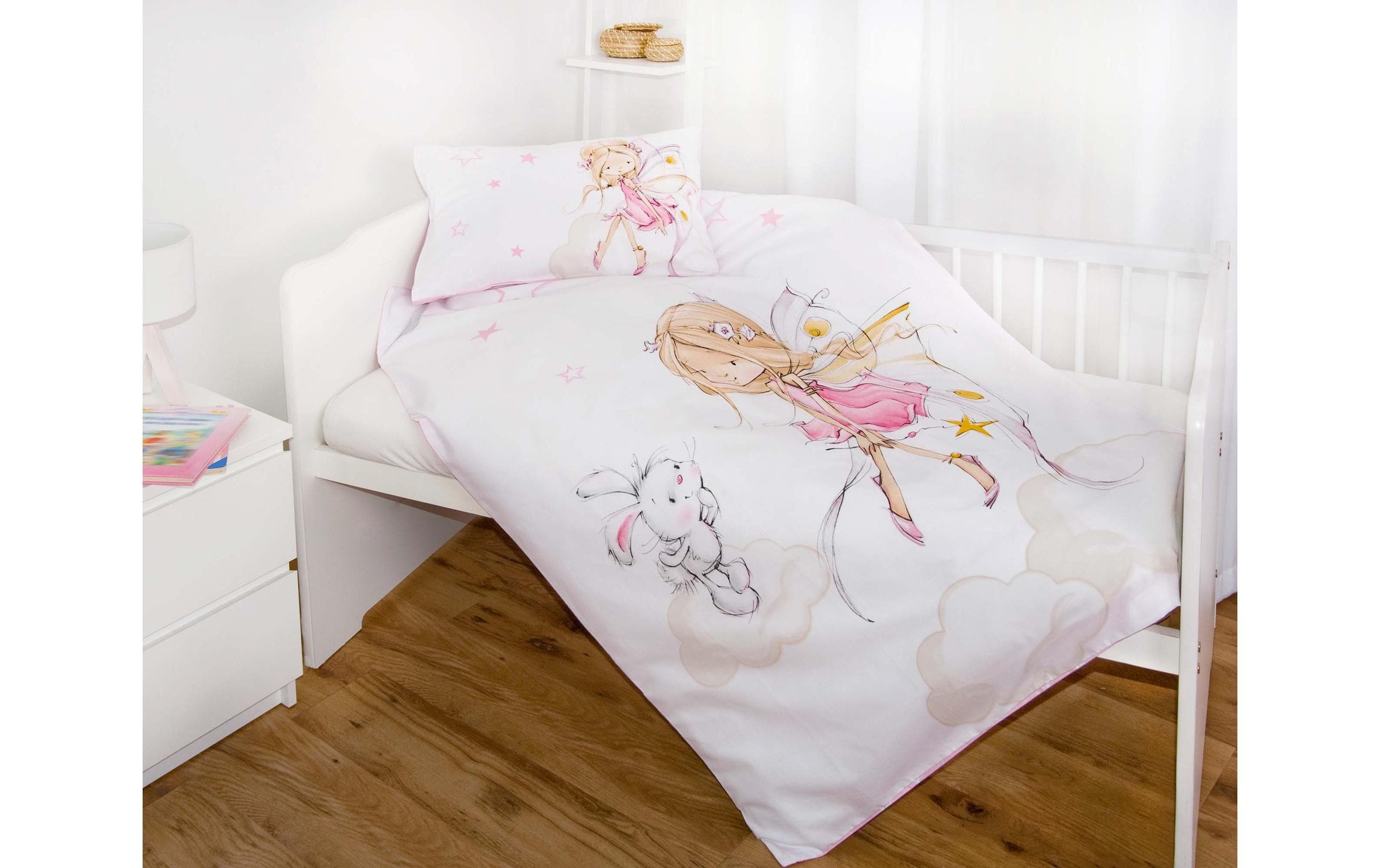 Herding Kinderbettwäsche »Little Fairy« mit niedlichem Feen-Motiv