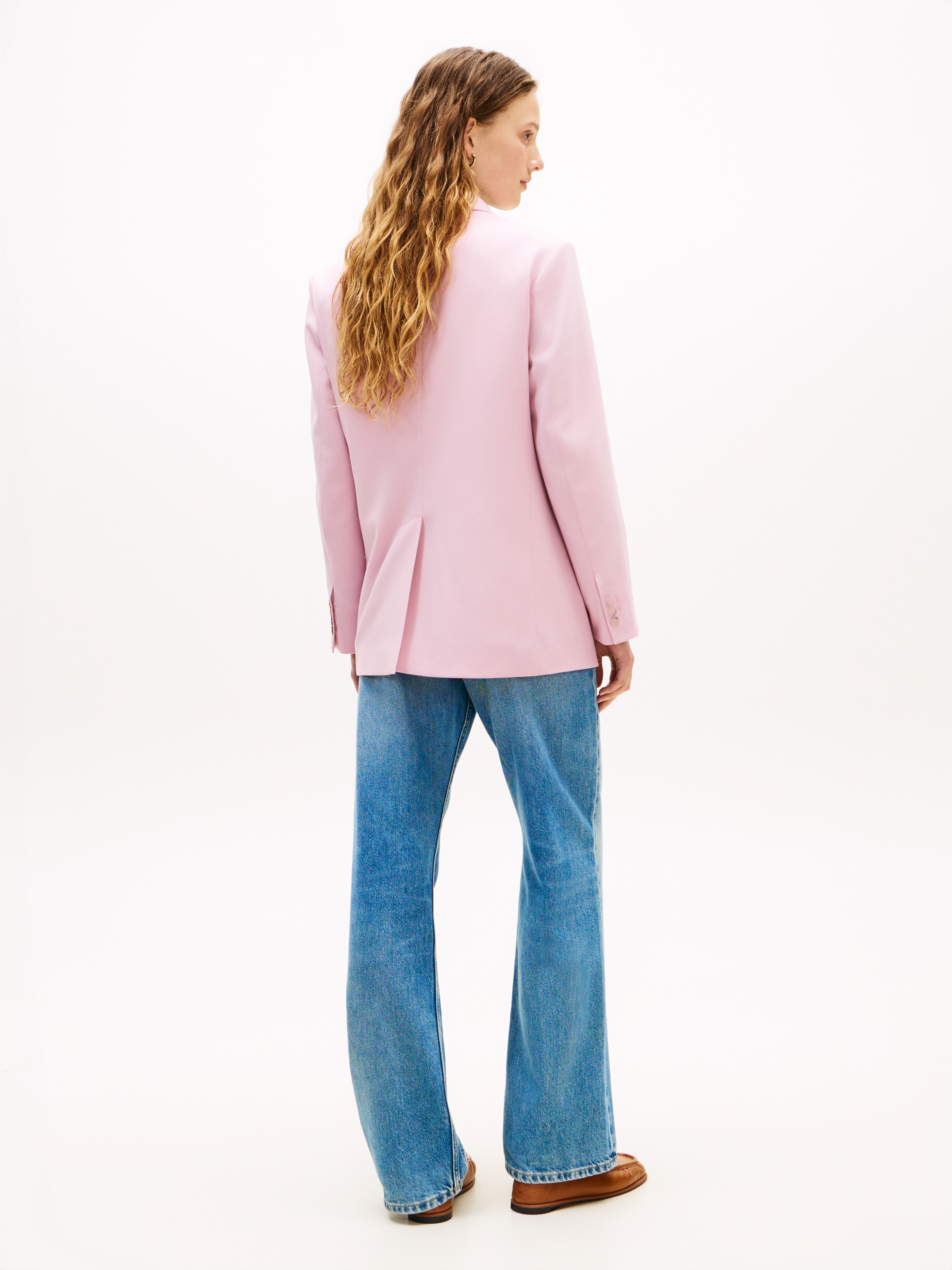 Tommy Hilfiger Blazer court »TIMELESS WOOL DB BLAZER« mit doppelreihiger Knopfleiste