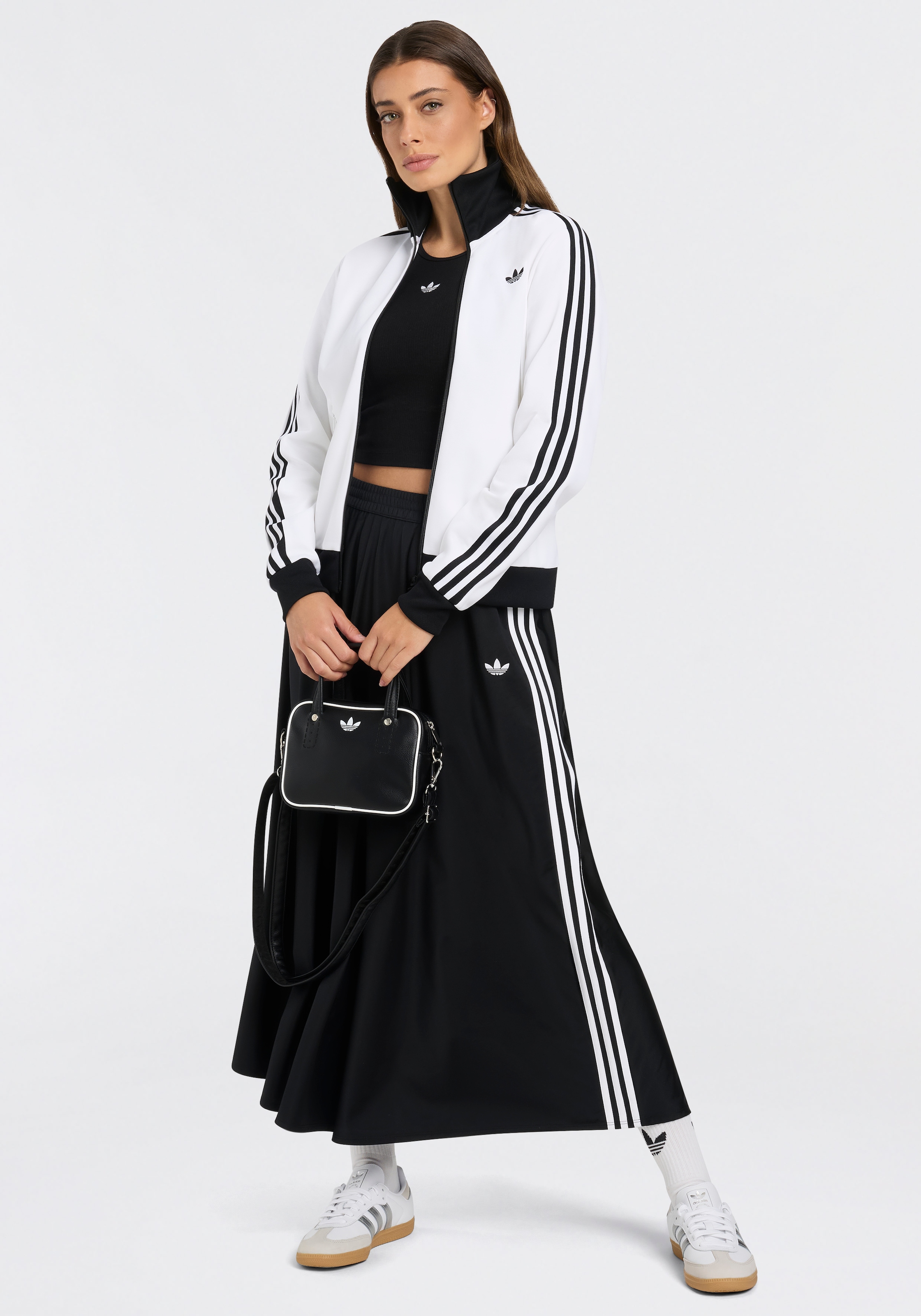 adidas Originals Sportsocken »3-STREIFEN KNIESTRÜMPFE, 2 PAAR« 2 Paar tlg. für sportive Aktivitäten und Laufen, 2-teiliges Set