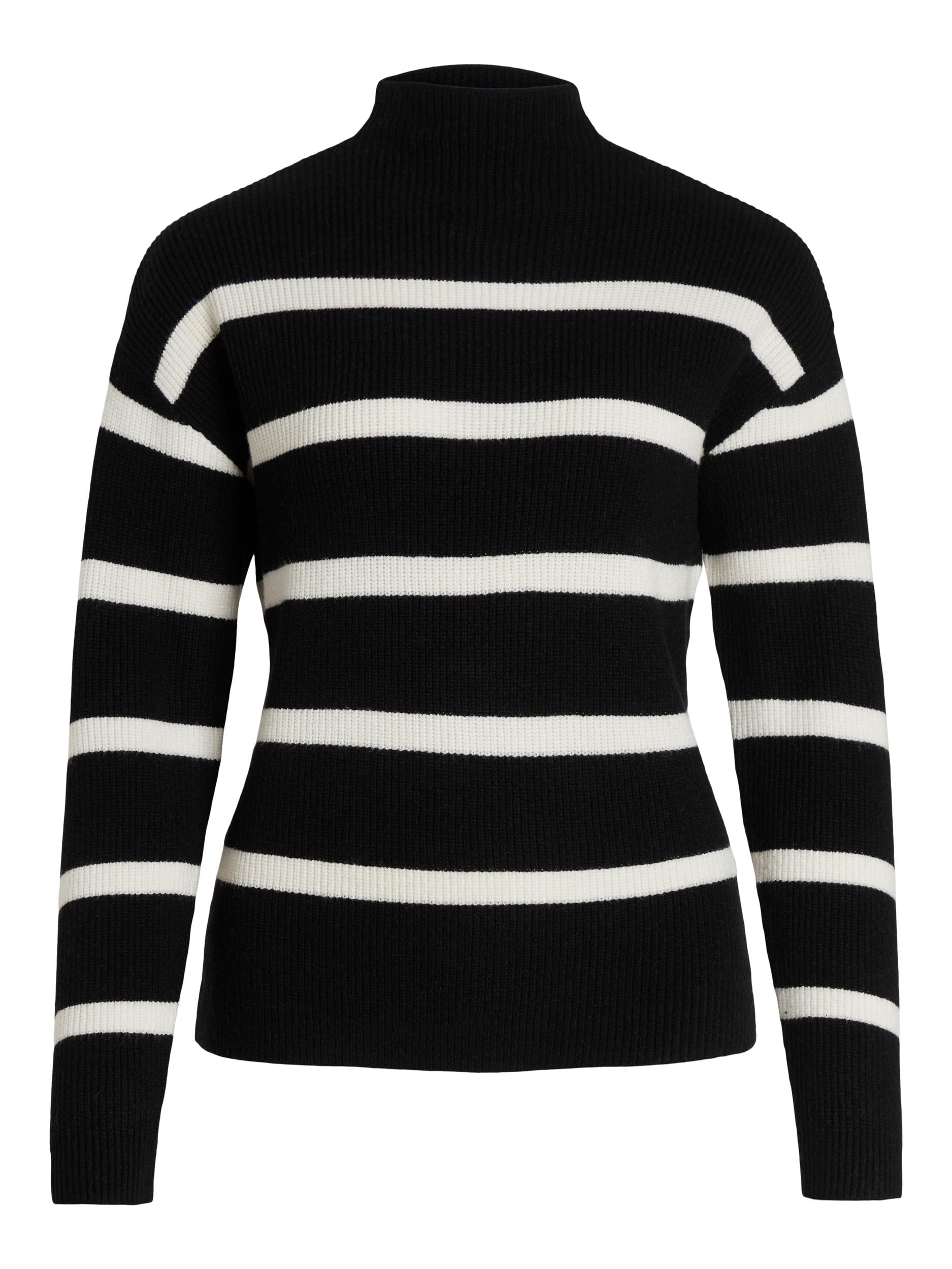 Vila Stehkragenpullover »VIRIL MOCKNECK L/S  KNIT RIB TOP 2- NOOS«
