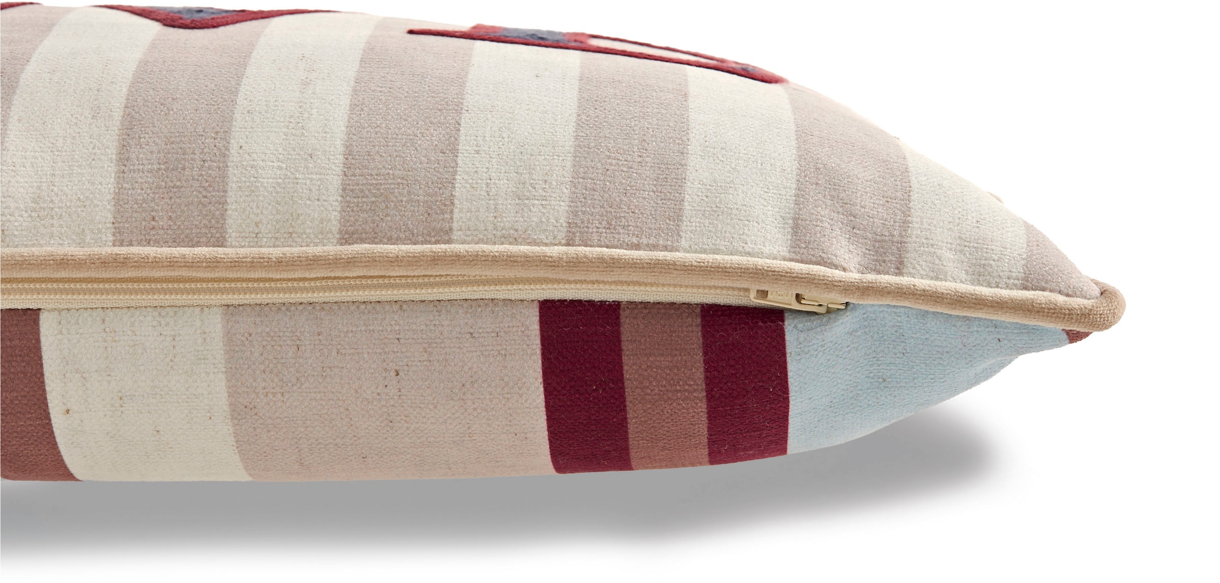 TOM TAILOR HOME Dekokissen »Love« mit Leinenanteil