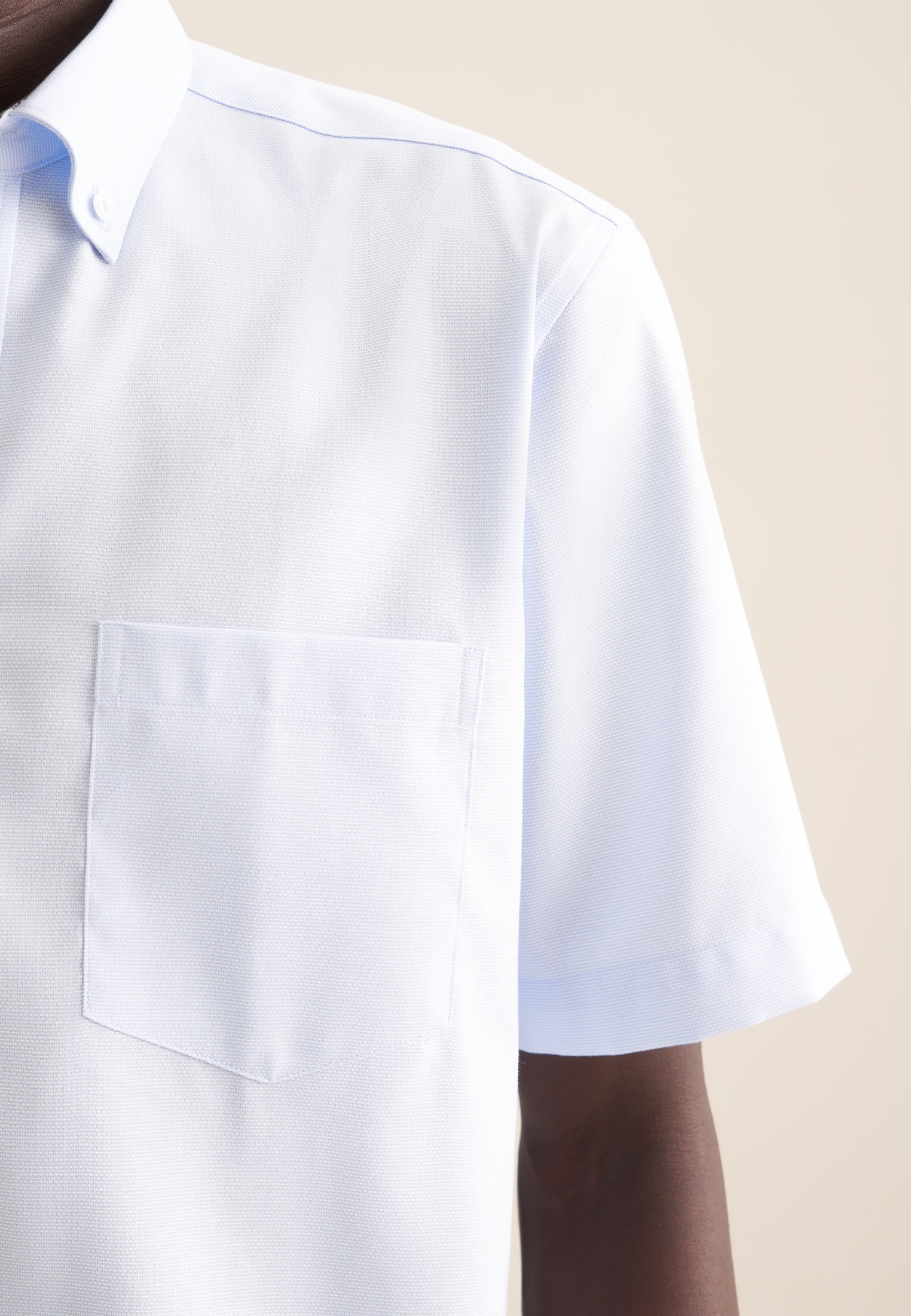 seidensticker Businesshemd »Regular« Regular 1/2 Button-Down-Kragen Struktur