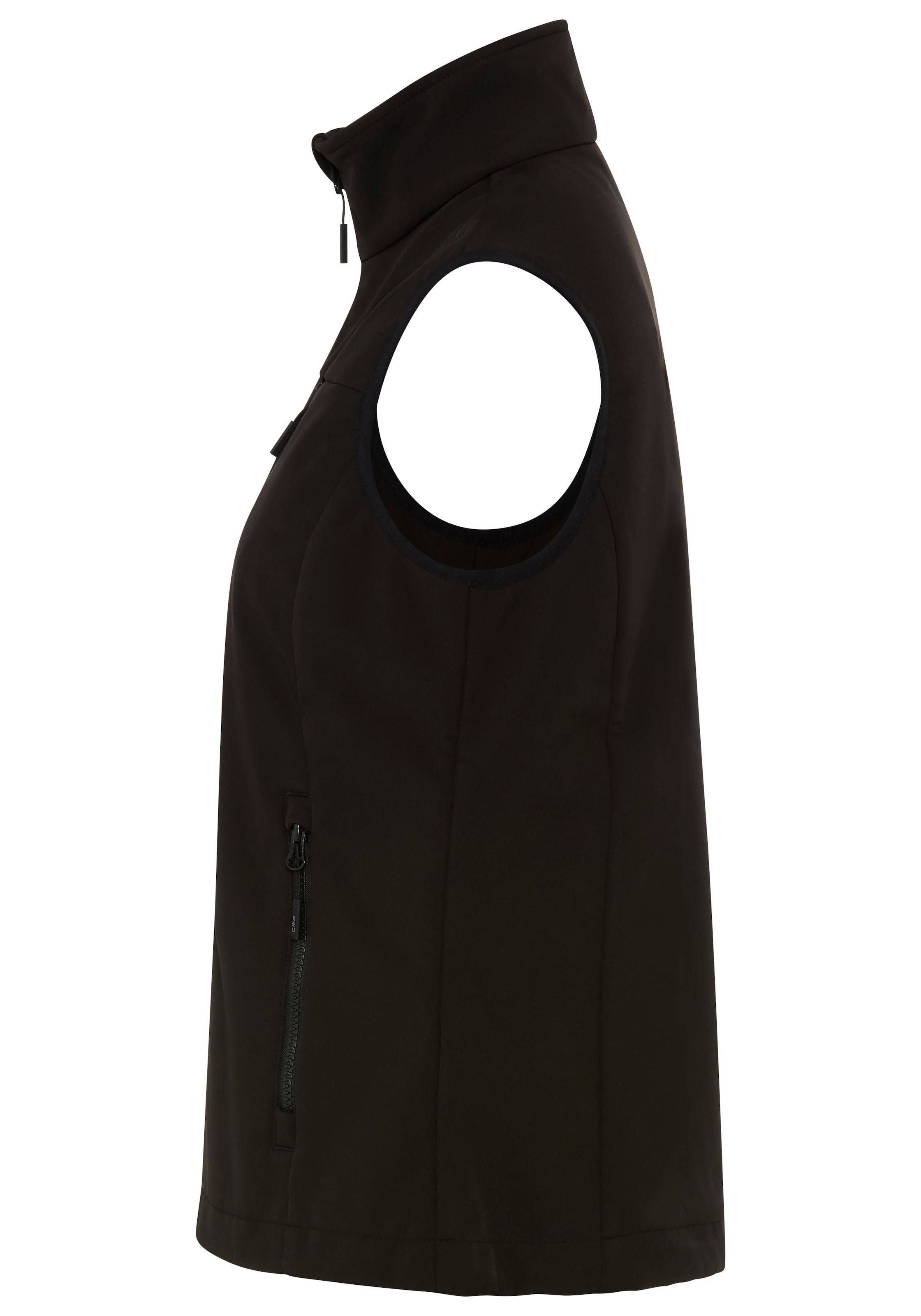 CMP Gilet softshell »WOMAN VEST« pour la randonnée et autres activités en plein air, coupe gilet