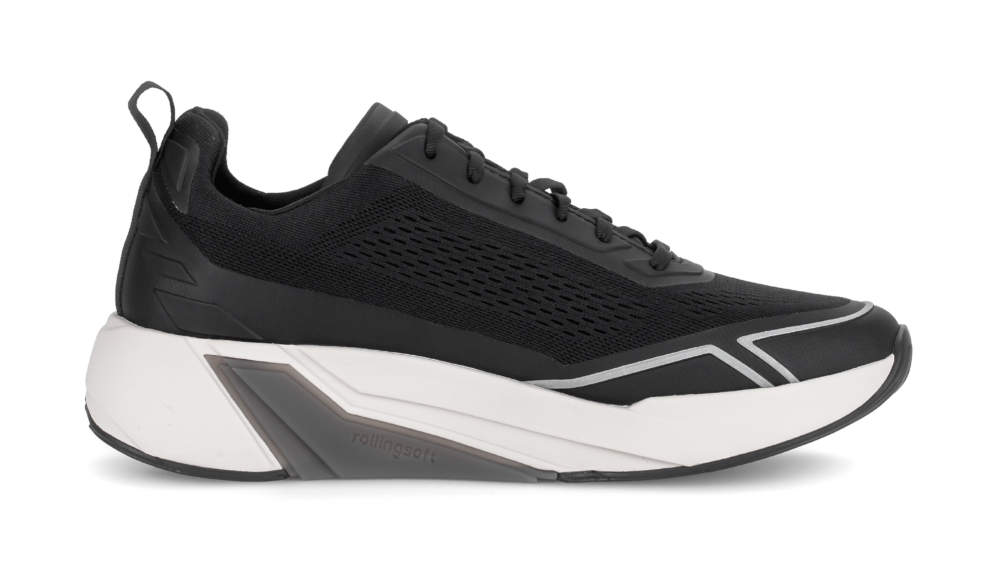 rollingsoft Sneakers  , chaussure de loisir, chaussure basse, à lacets avec détails sur la semelle, largeur G