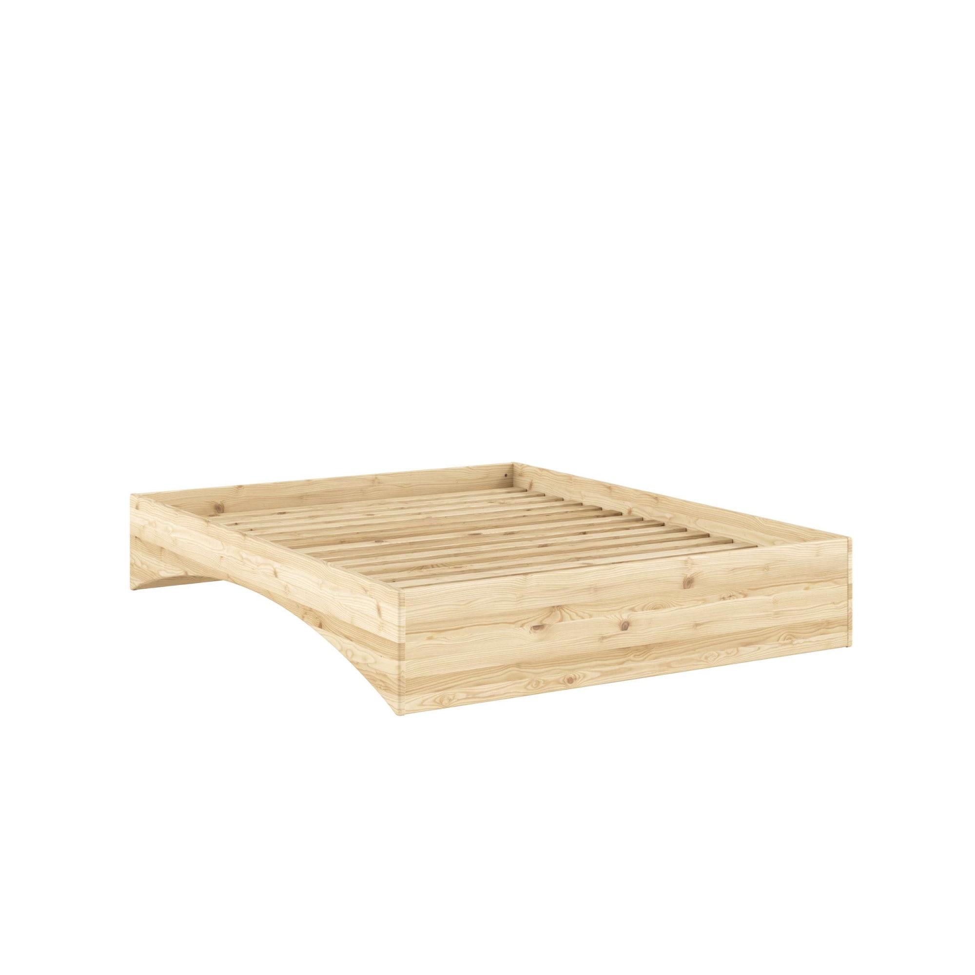 Karup Design Bettgestell »Orbit Bed, Massivholzbett, Futonbett, FSC®-zertifiziertem Massivholz« B/H/T ca: 144/164/184x35x205cm),  mehrere Grössen, inklusive Lattenrost, ohne Matratze, Made in Europe