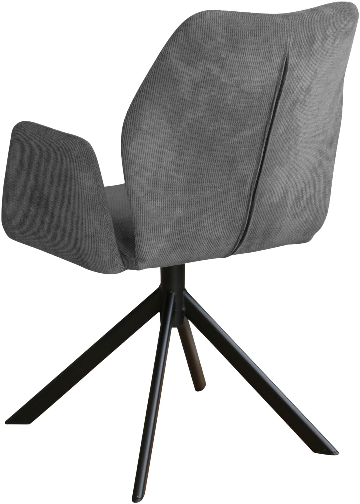 GOODproduct Chaise avec accoudoirs »Hacienda« () moderner Cord Bezug, 2er Set