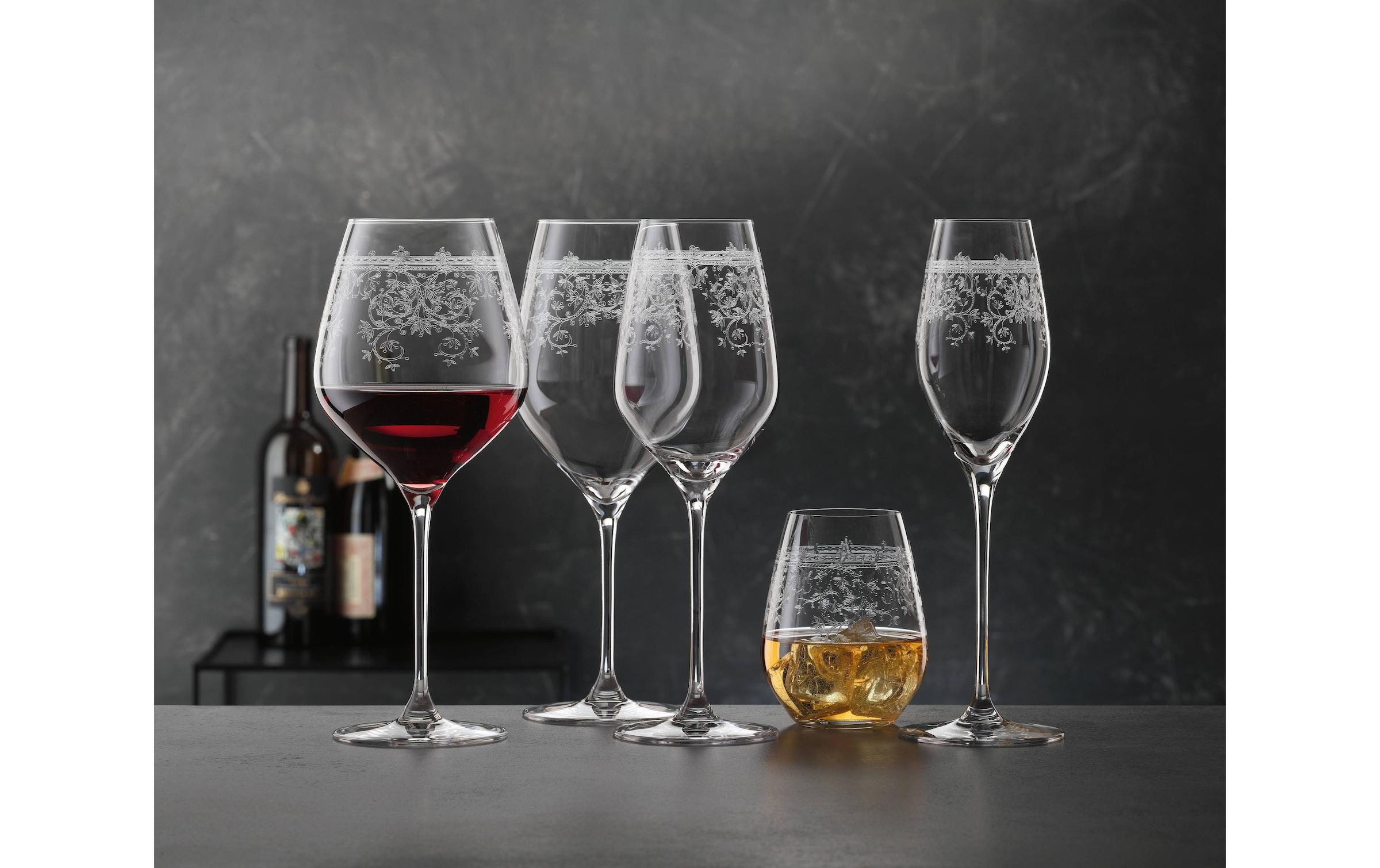 Eulenspiegel Weissweinglas »Spiegelau Weissweinglas Arabesque 500 ml, 2 Stück, Transparent« Brillianz