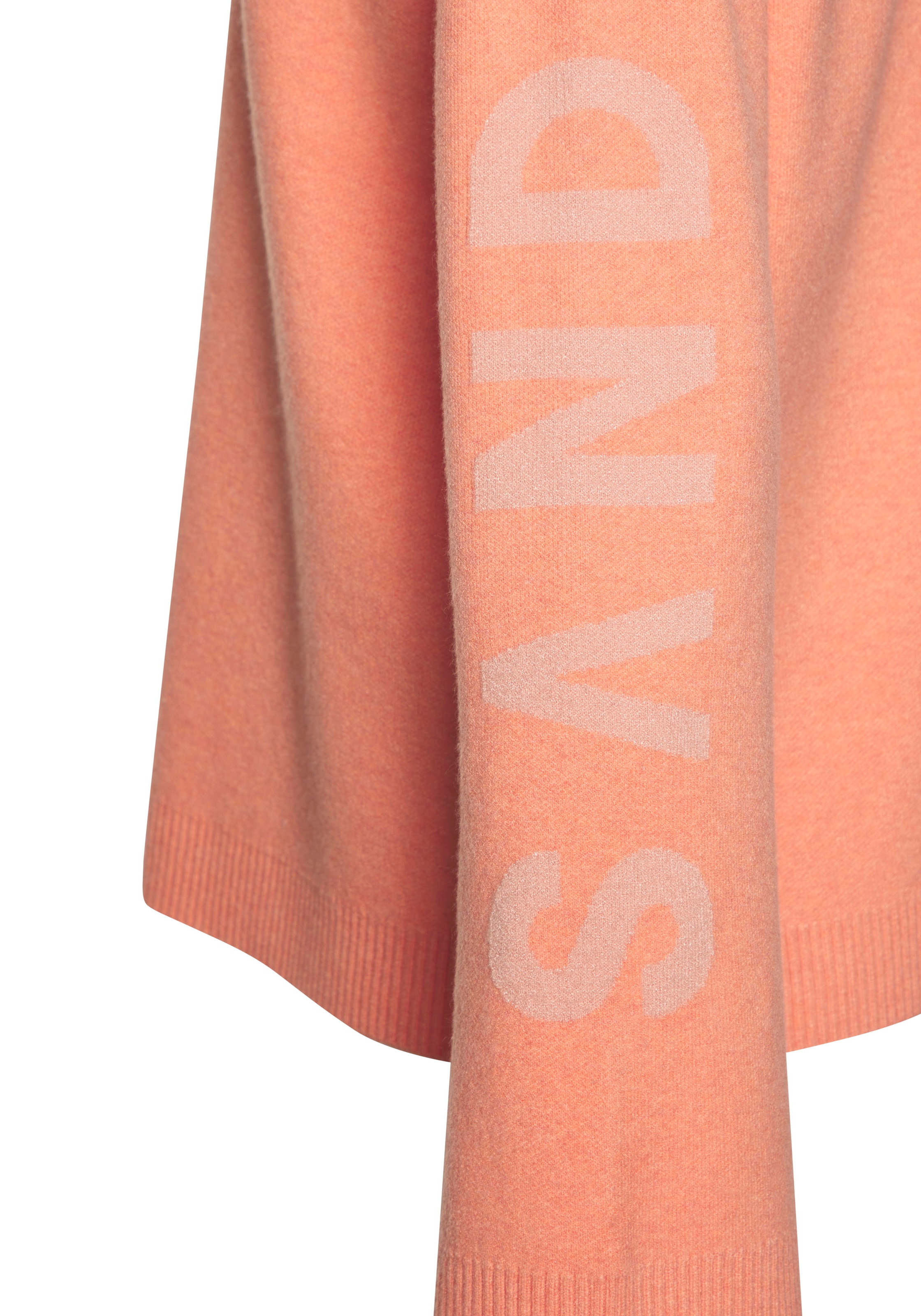 Elbsand Rollkragenpullover , aus hochwertigem Strick mit eingestricktem Logo, Loungewear
