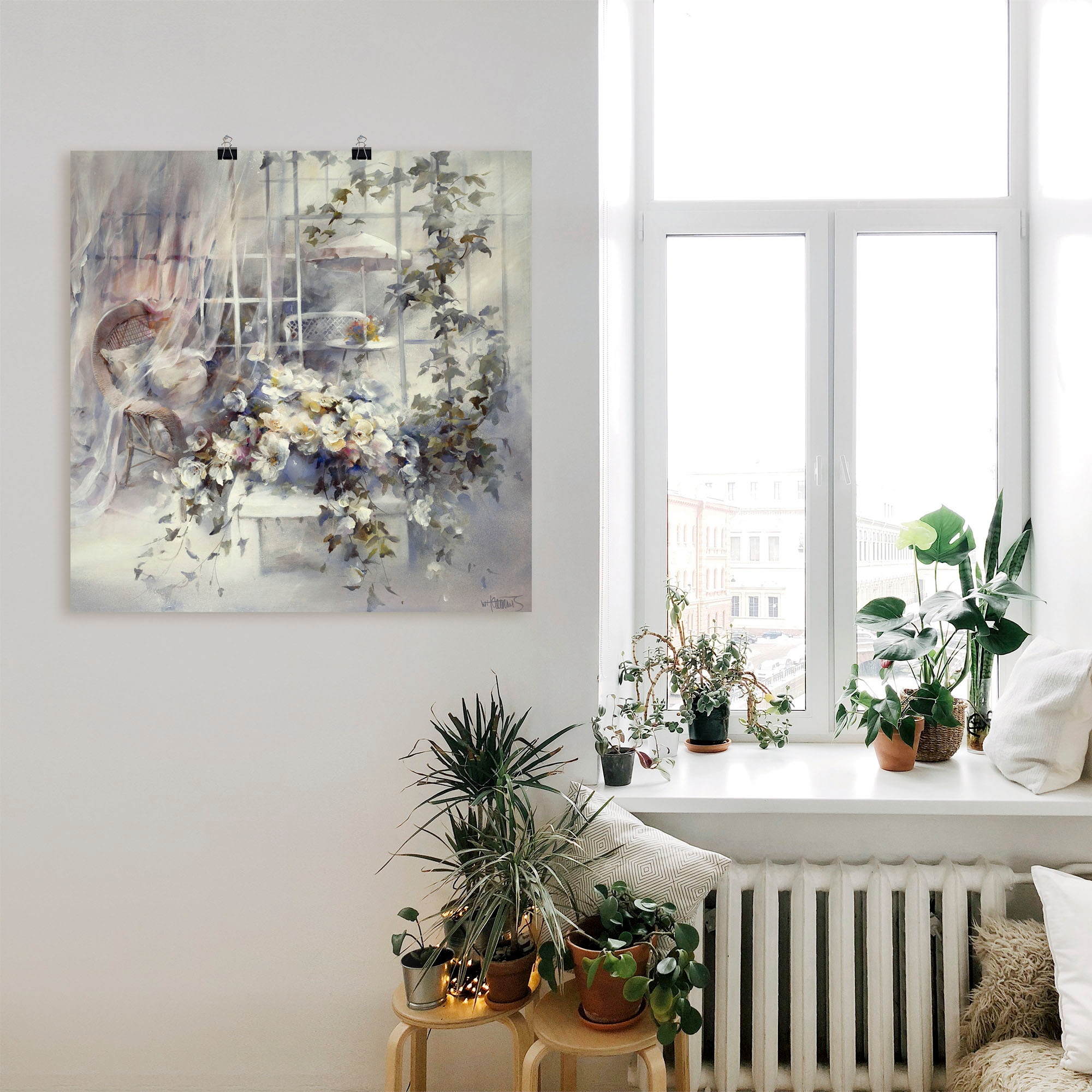 Artland Fresque murale »Bezaubernde Moment« 1 cuis tlg. als Leinwandbild, Poster, Wandaufkleber in verschied. Grössen