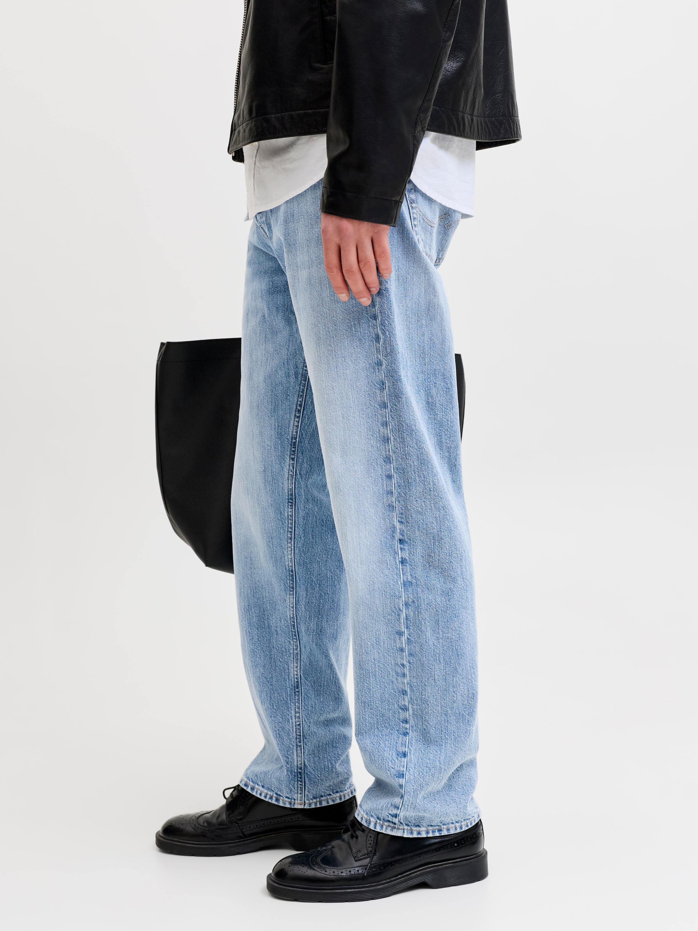 Jack & Jones Loose-fit-Jeans »JJIEDDIE JJORIGINAL SQ« Baumwolle, loose fit