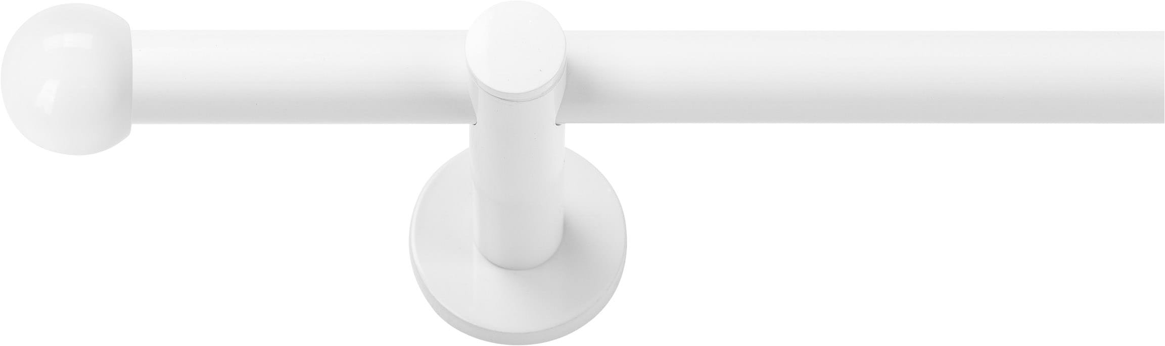 SN DECO GROUP Gardinenstange »Gardinenstange Strassburg Ø 19 mm, 1-läufig, Fixmass, verschraubt« Ø 19 mm Fixmass;kürzbar