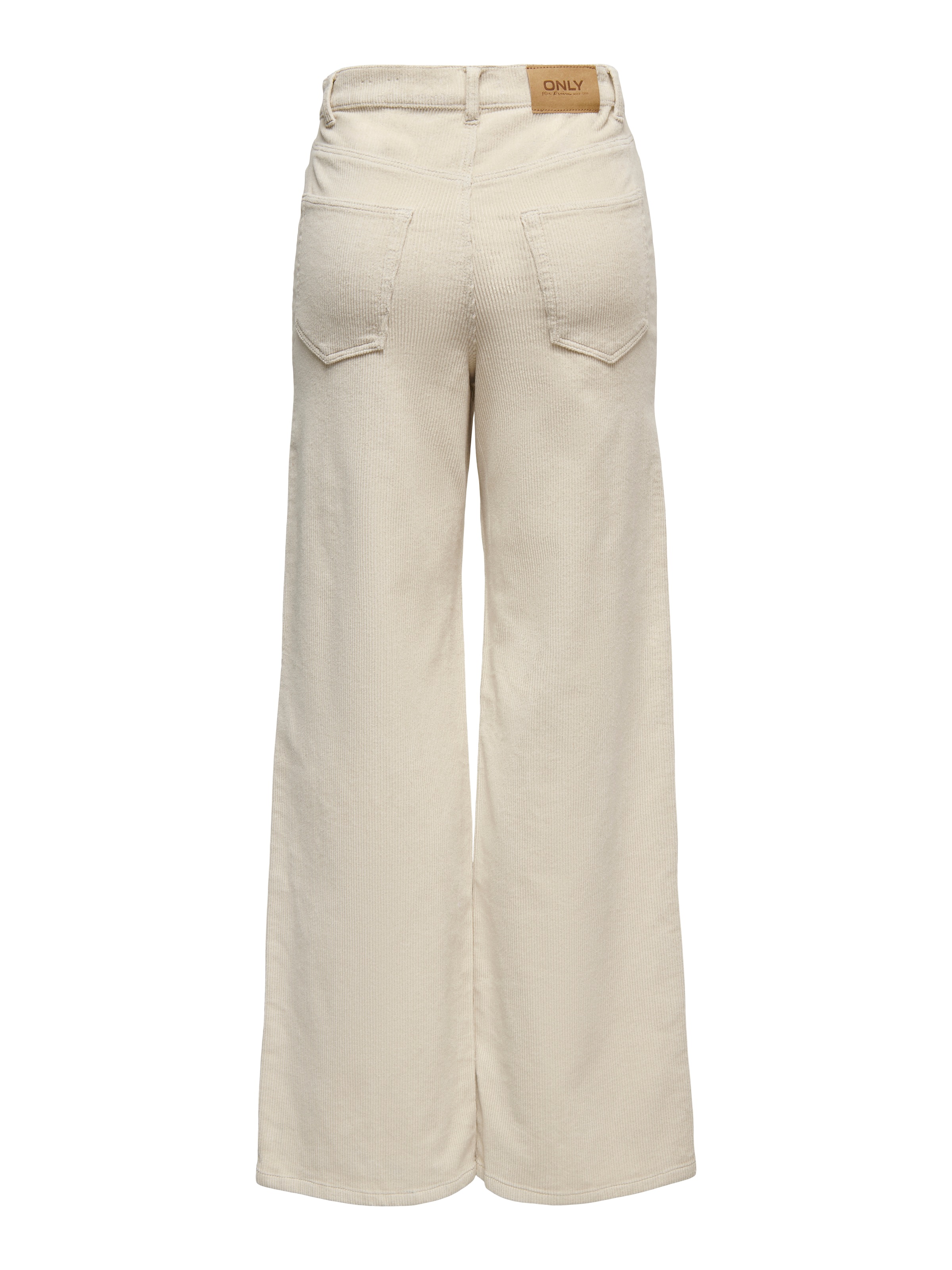 ONLY Pantalon en velours côtelé »ONLHOPE GLOBAL HW WIDE CORD PNT NOOS«  mélange de coton