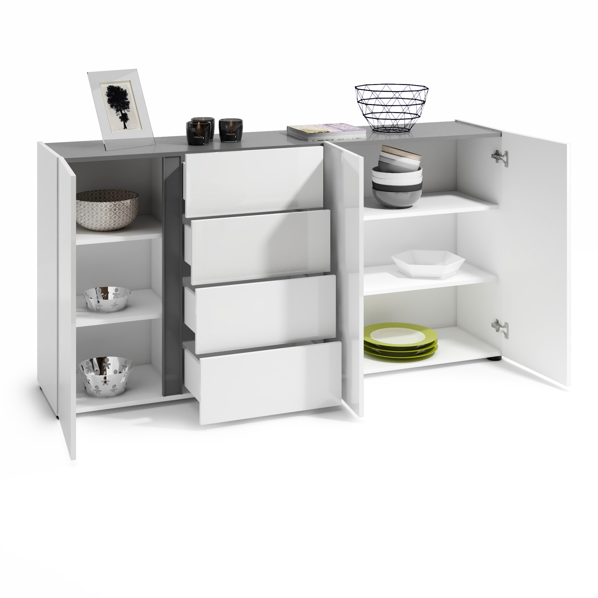 Home affaire Sideboard »Atrium« 1 cuis tlg.