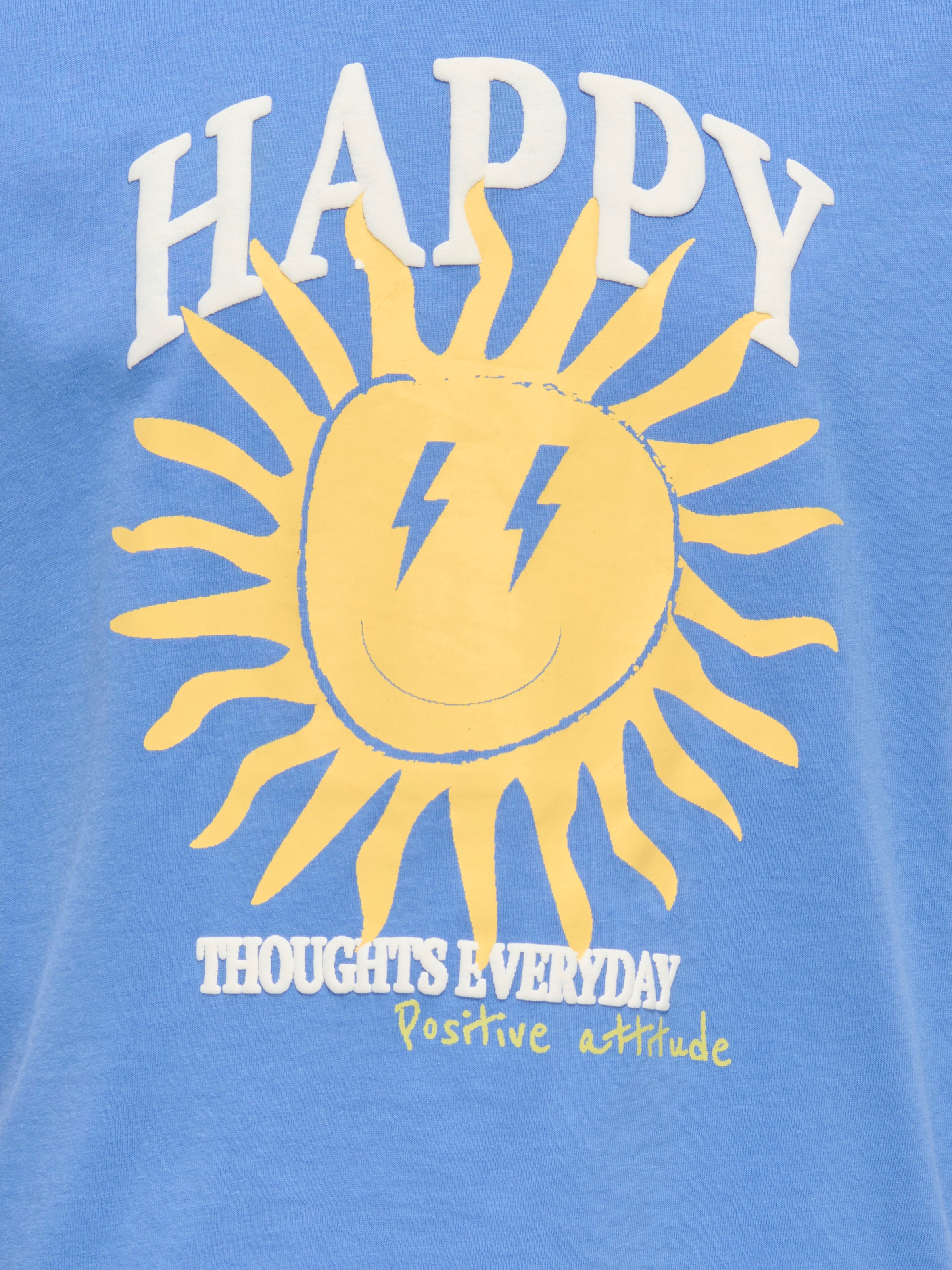 KIDS ONLY T-Shirt »KOGROSITA LIFE S/S LOOSE PRINT TOP JRS« mit gute Laune-Motiven