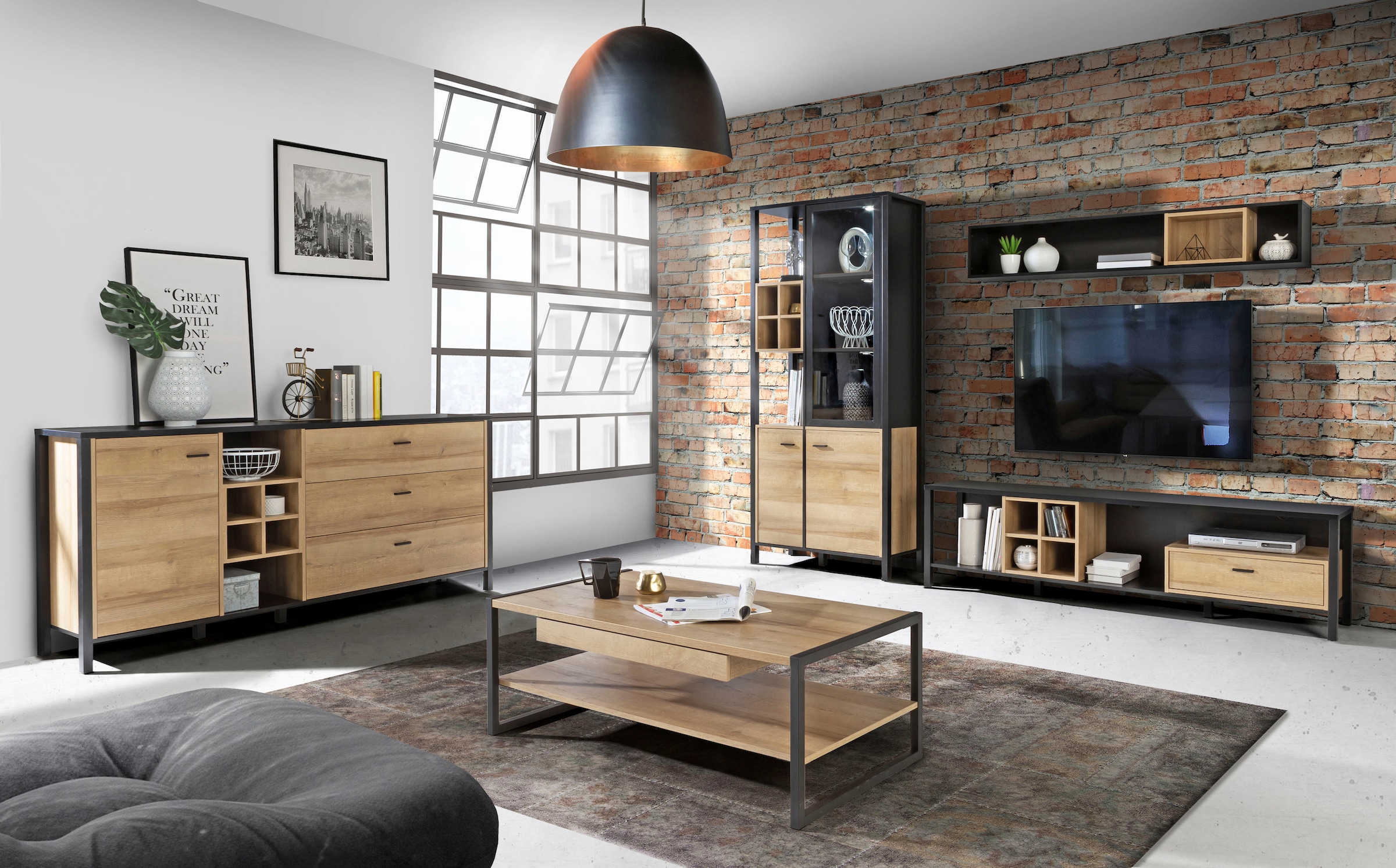 FORTE Tableau mural »High Rock« largeur 150 cm