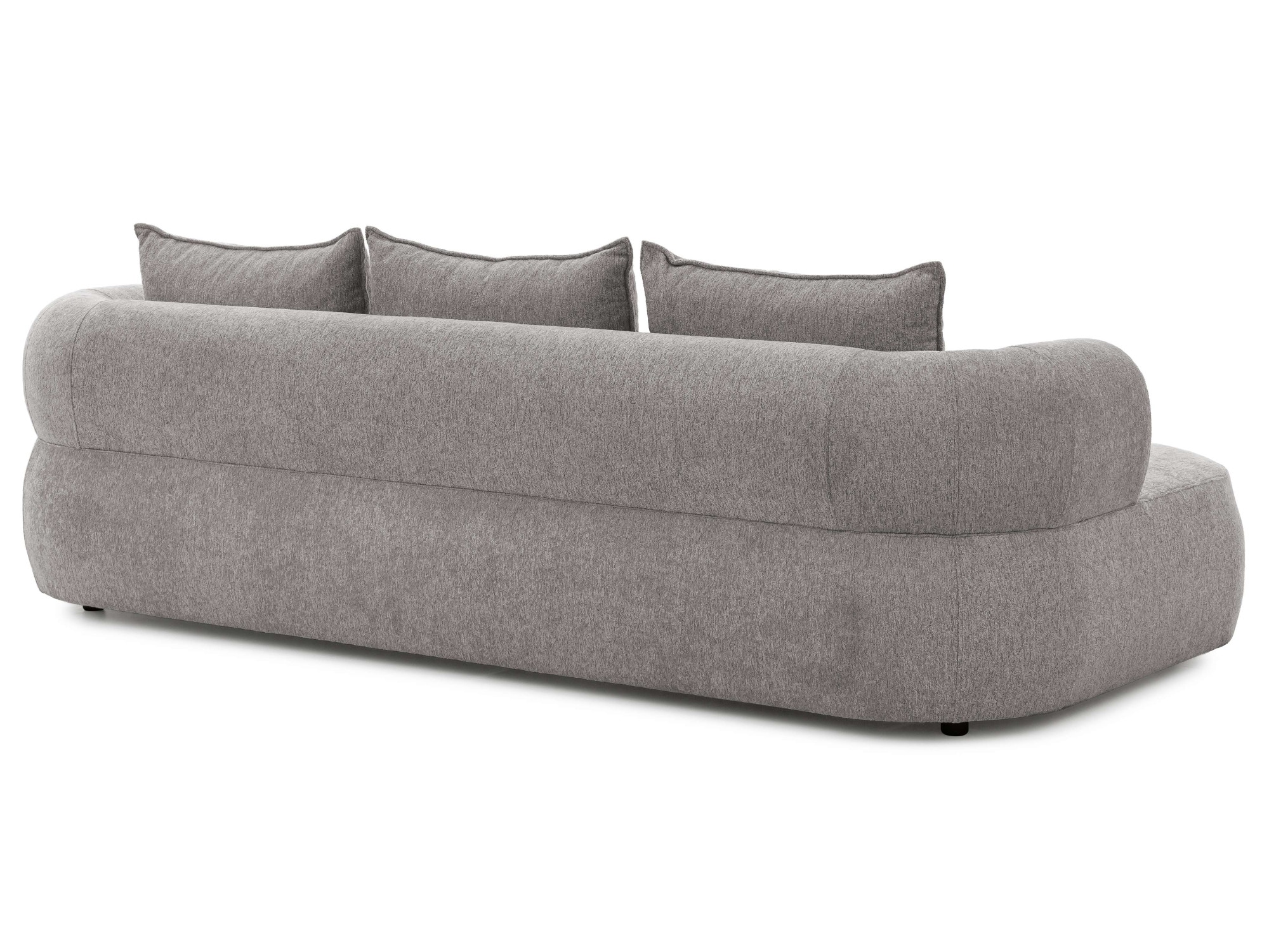 Home affaire Canapé Big »LUSSAC 4-Sitzer Design-Sofa mit Zierkissen, Masse B/T/H: 242/123/78 cm« hoher Sitzkomfort und modernes Design, Sofa ohne Bettfunktion