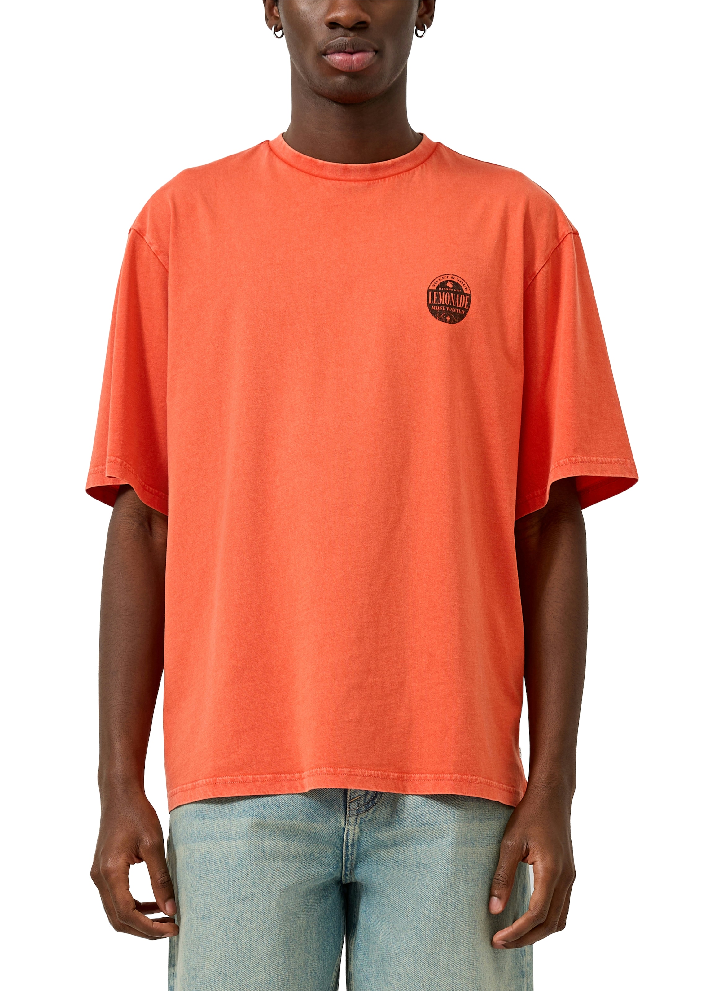 QS Kurzarmshirt mit grossem Rückenprint