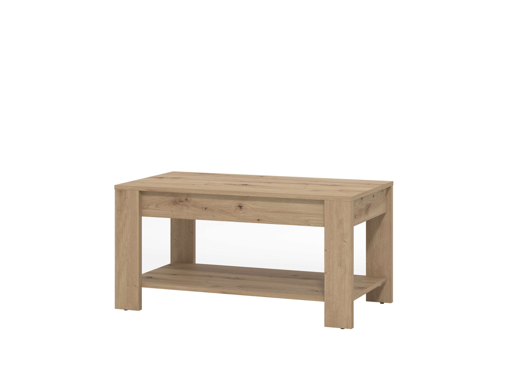 Home affaire Table basse »Clent Kaffeetisch, 90 cm, in trendigen Farben, modern« Wohnzimmertisch, Klassischer Wohnzimmertisch-Beistelltisch