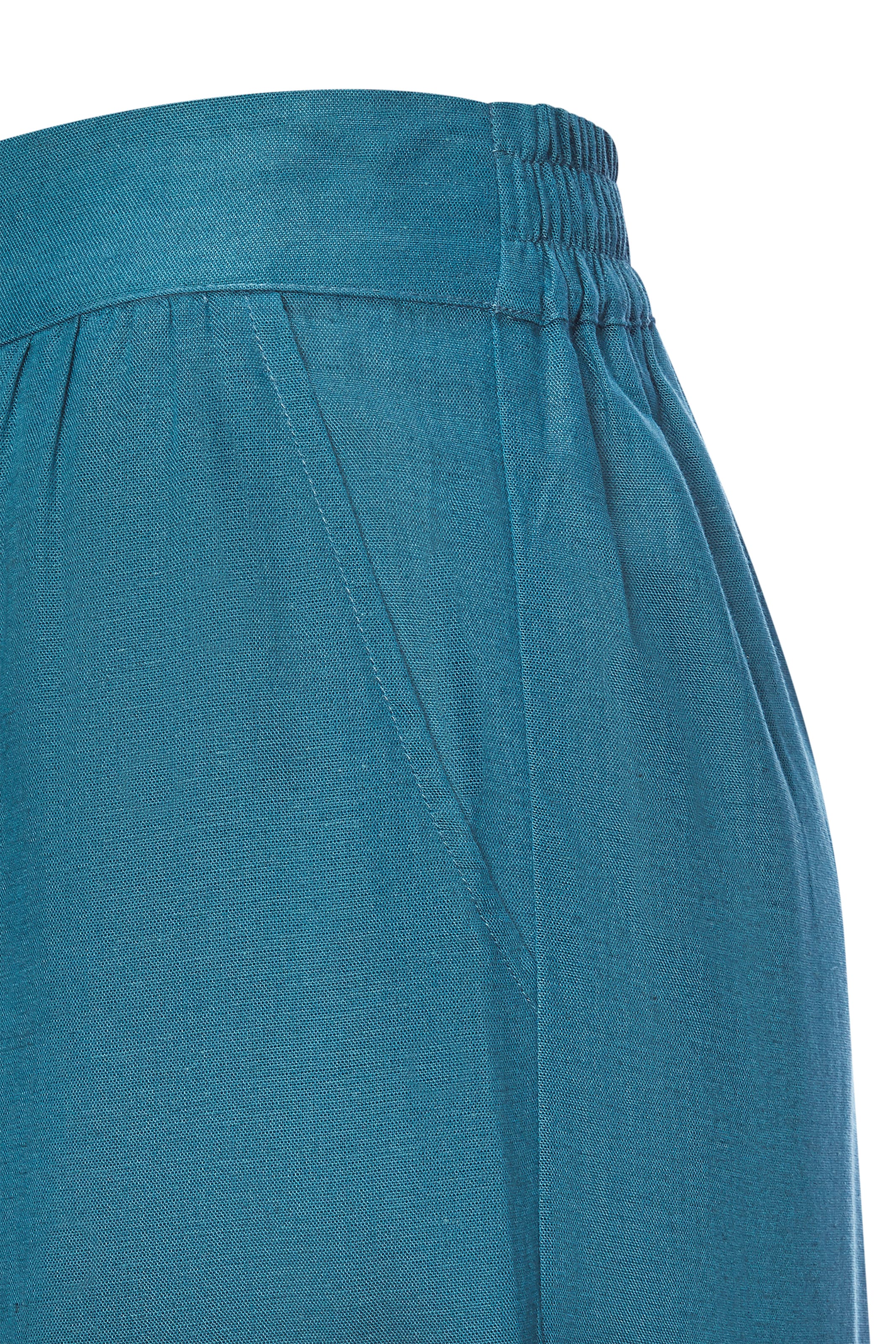 LASCANA Culotte »mit Leinen-Anteil und weitem Bein«  Leinenhose, luftige Sommerhose in 7/8-Länge aus Leinenmix, Culotte