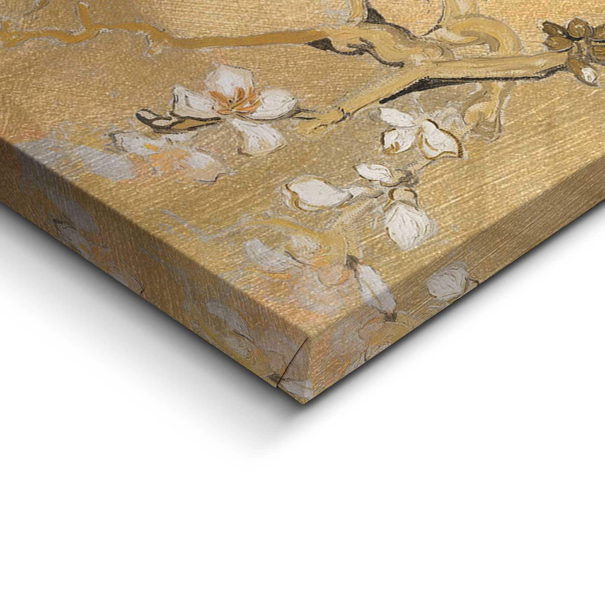 Reinders! Leinwandbild »Van Gogh - almondblossom« Wohnzimmer - Gold - Leinwand - Berühmte Künstler - 70x50 cm
