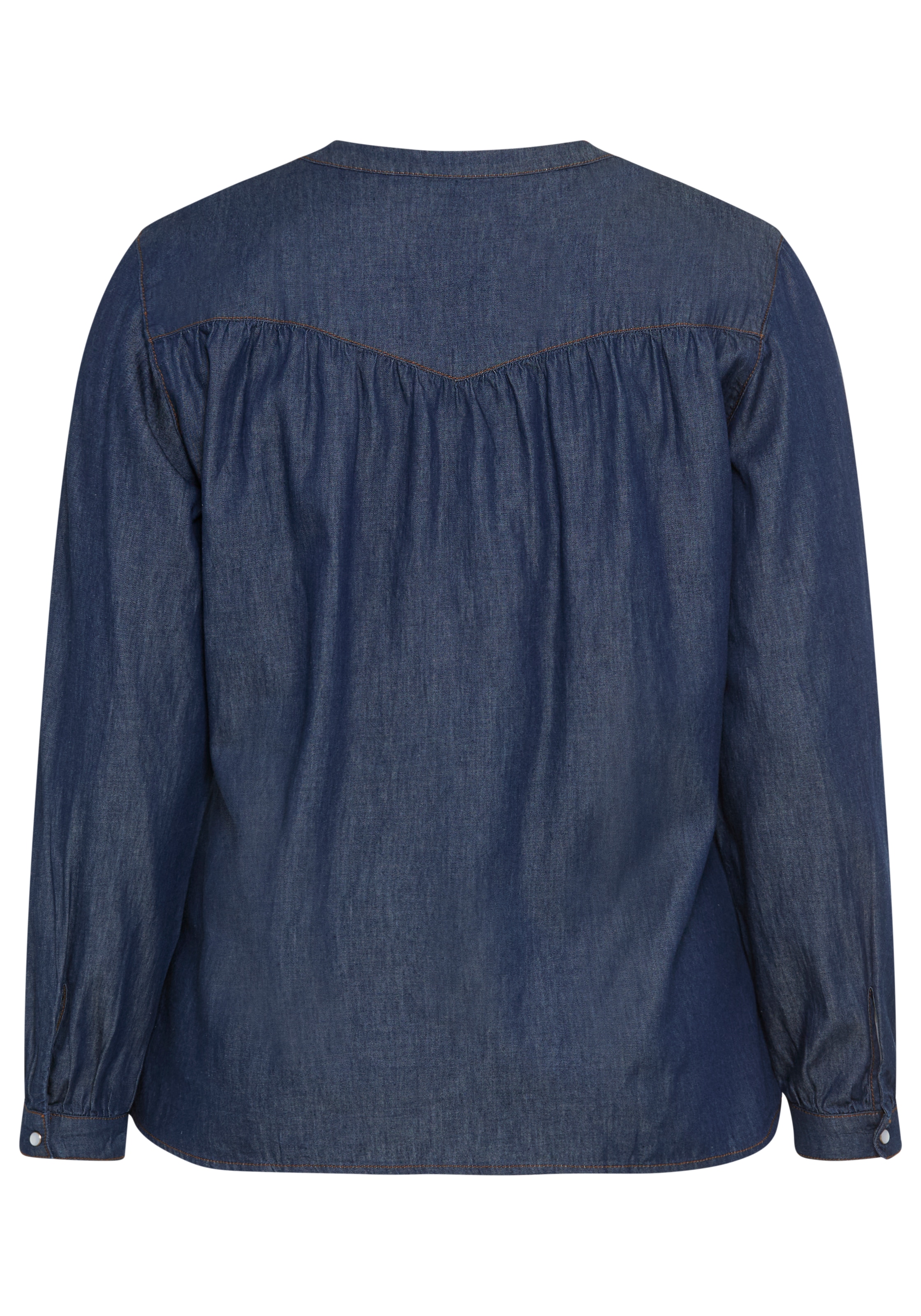Laura Scott CURVE Blouse à enfiler »Grosse Grössen« avec manches retroussables, coupe confort, aussi en grandes tailles