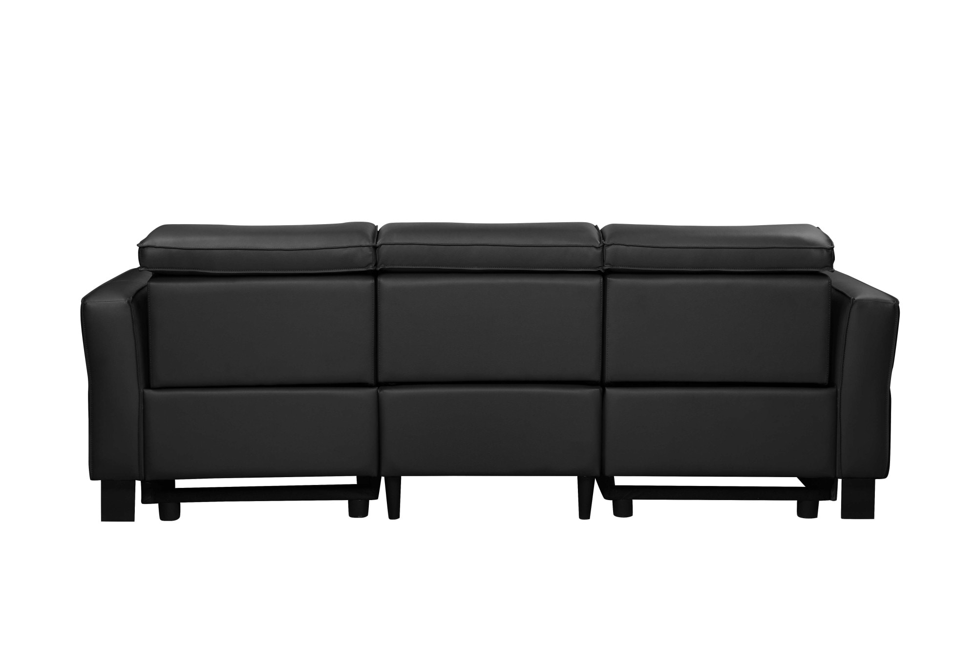 Home affaire 3-Sitzer »Carpari, 224cm, manuelle od. elektrische Relaxfunktion in 2 Sitzen« mit USB-A/C, Kopfteilverstellung, Echtleder, Kunstleder, Webstoff