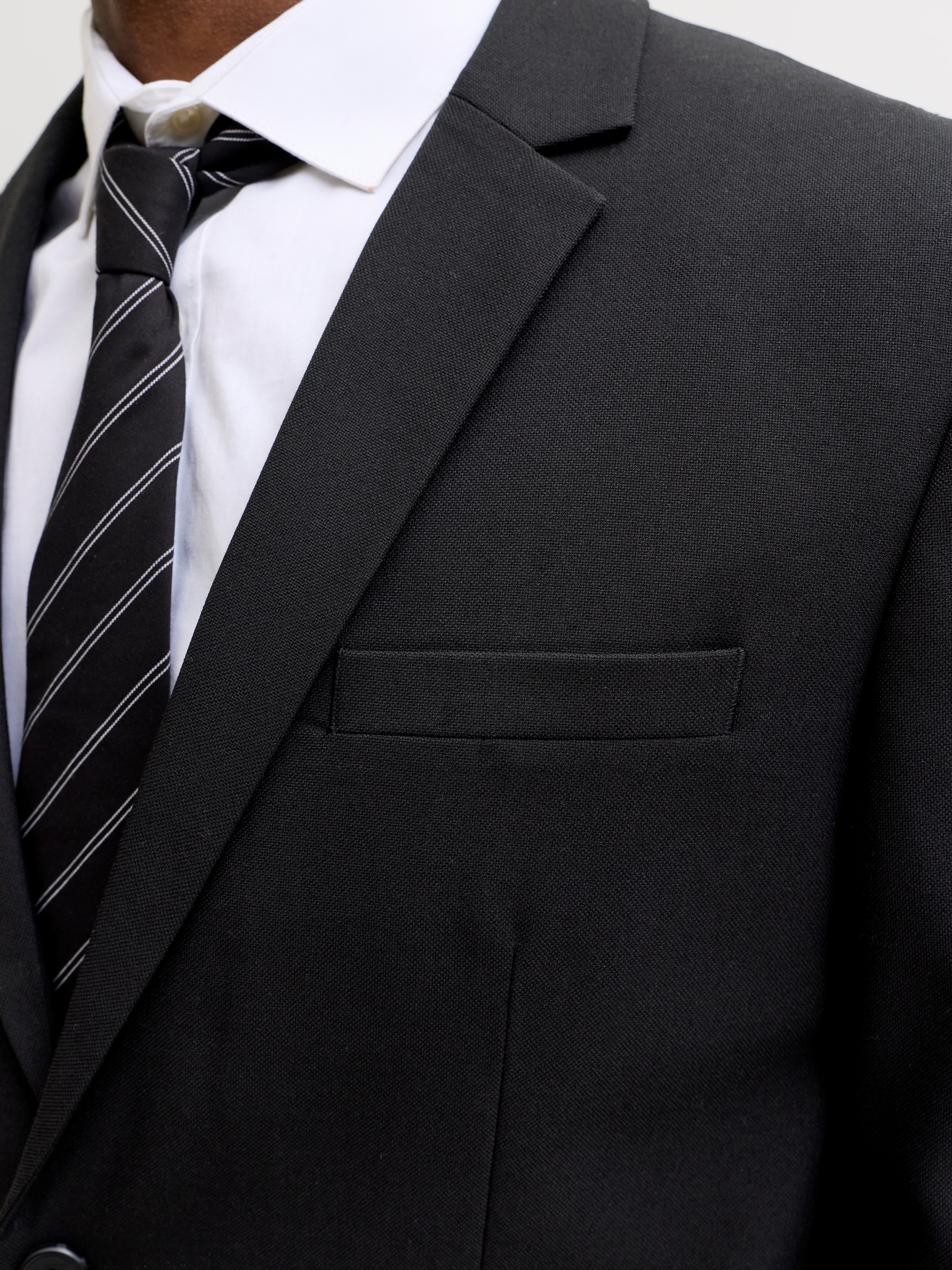 Jack & Jones Veste »JPRBLAMARTIN BLAZER CO01« Mélange de matières, coupe slim