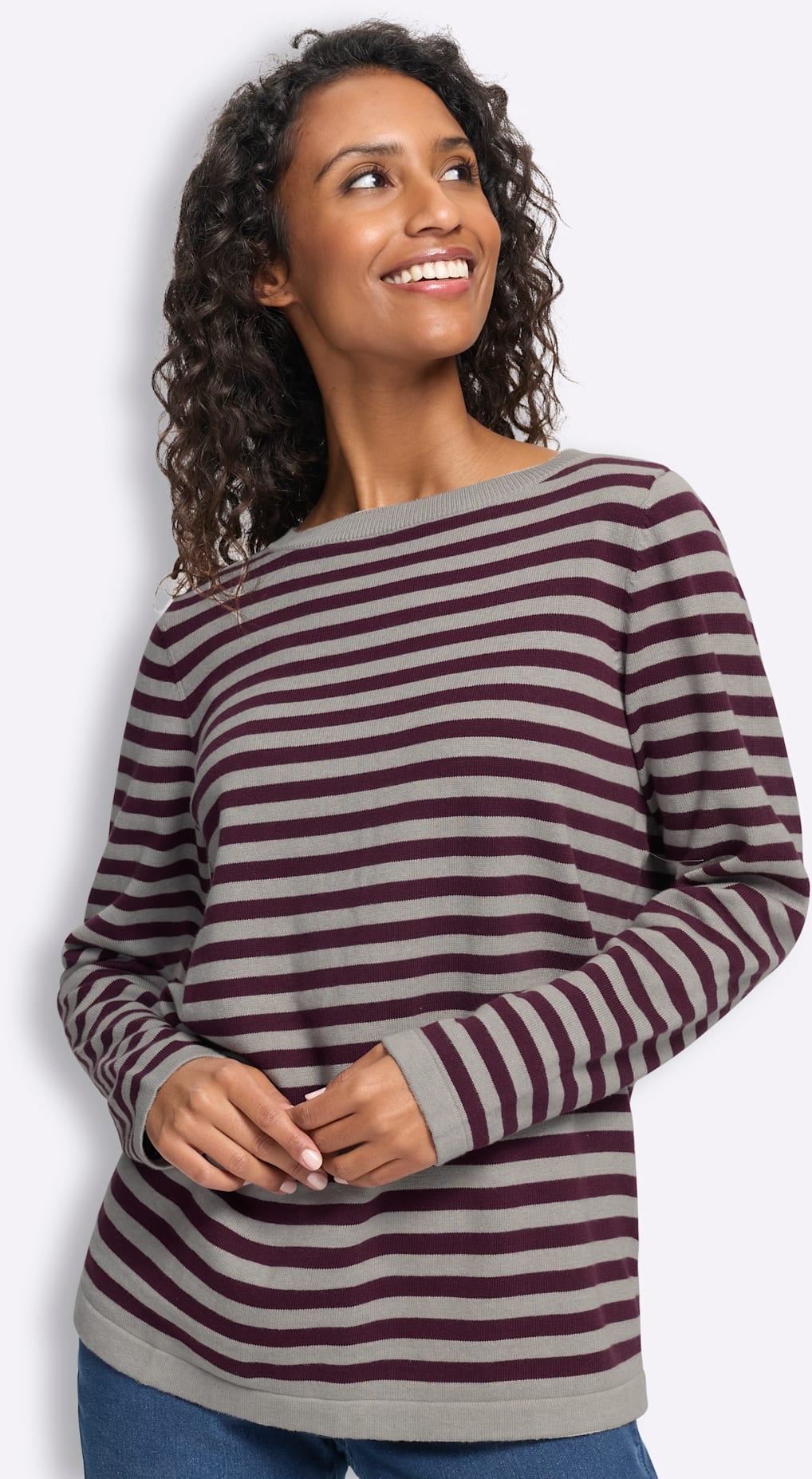 heine Pull en tricot »Ringel-Pullover«