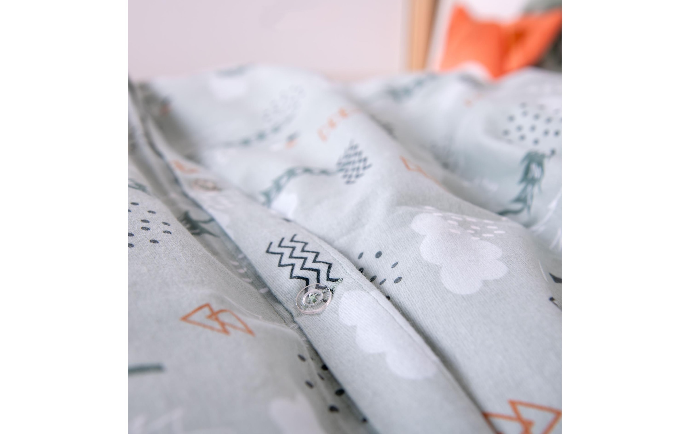 Herding Babybettwäsche »babybest Nordic Forest« 2 mit tollem Wendemotiv