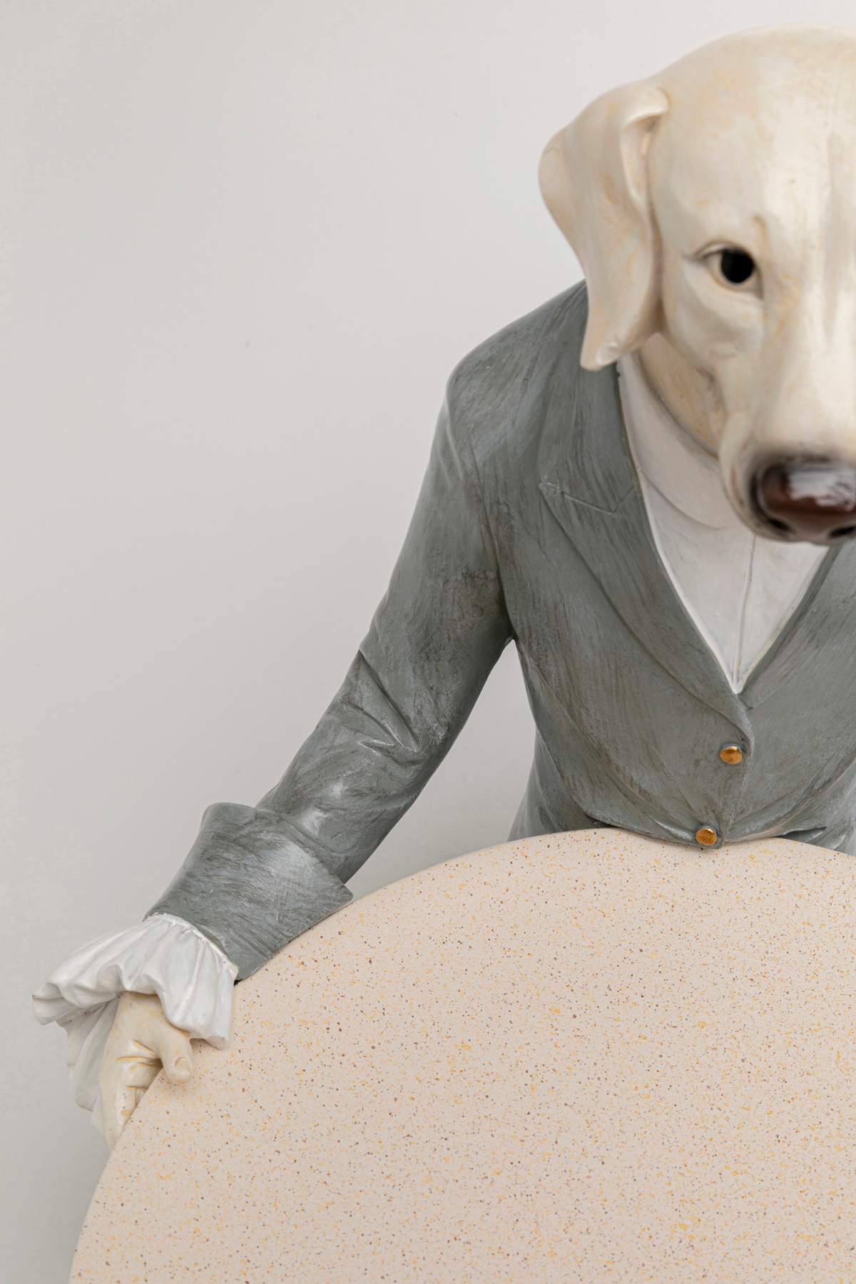 Kare Design Dekofigur »Gentleman Dog Tray« verschiedene Grössen