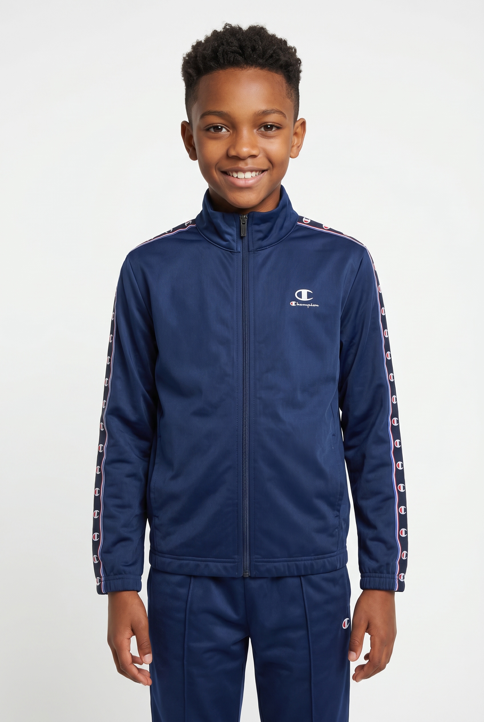 Champion Combinaison d'entraînement »SPORT INSPIRED tracksuit with tape« 2 pièces ensemble deux pièces, avec une coupe confortable, en polyester