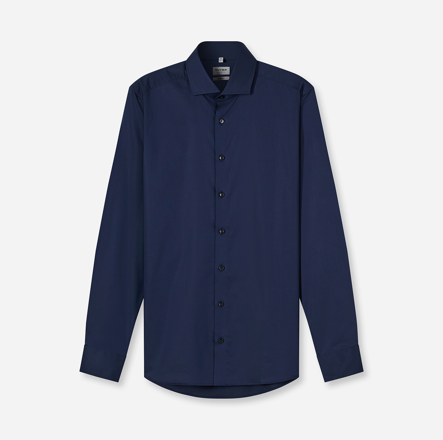 OLYMP Chemise à manches longues »Level Five« Businesshemd, unifarben, body fit, Royalkentkragen