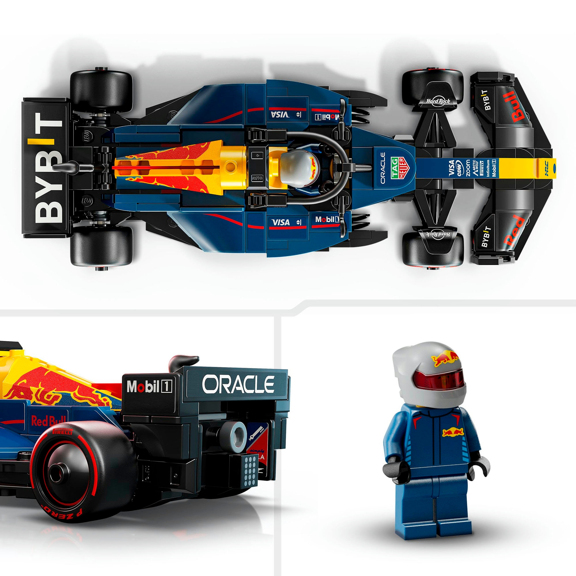 LEGO® Konstruktionsspielsteine »Oracle Red Bull Racing RB20 F1® Rennauto (77243)« LEGO® Speed Champions; Made in Europe
