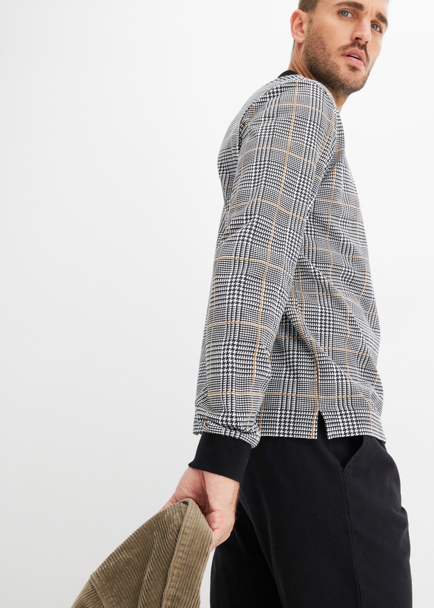 bonprix Polo »Piqué Polo-Langarmshirt aus Baumwolle« regular fit, aus reiner Baumwolle, mit Piqué-Struktur