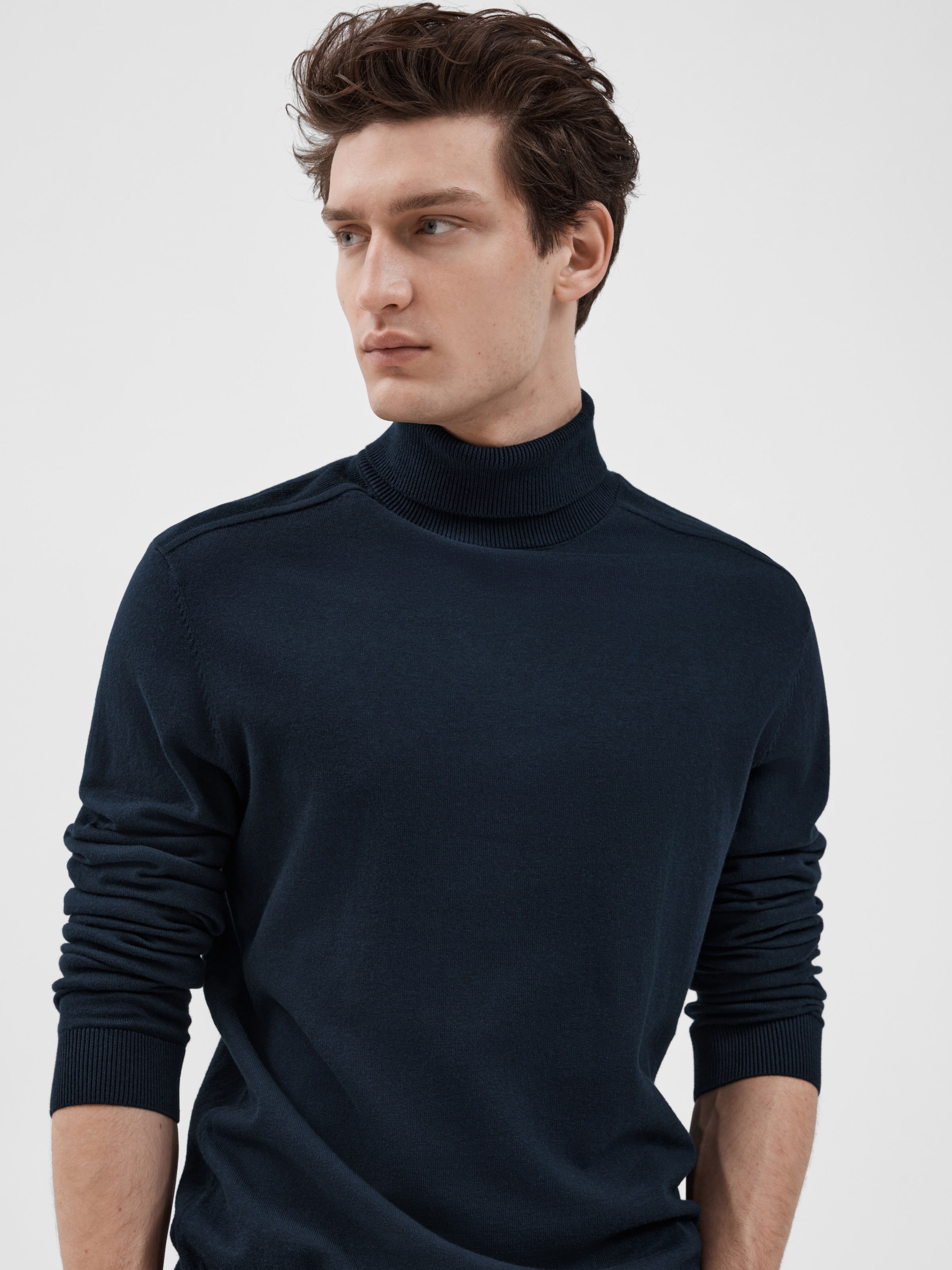 SELECTED Rollkragenpullover »SLHBERG ROLL NECK NOOS«