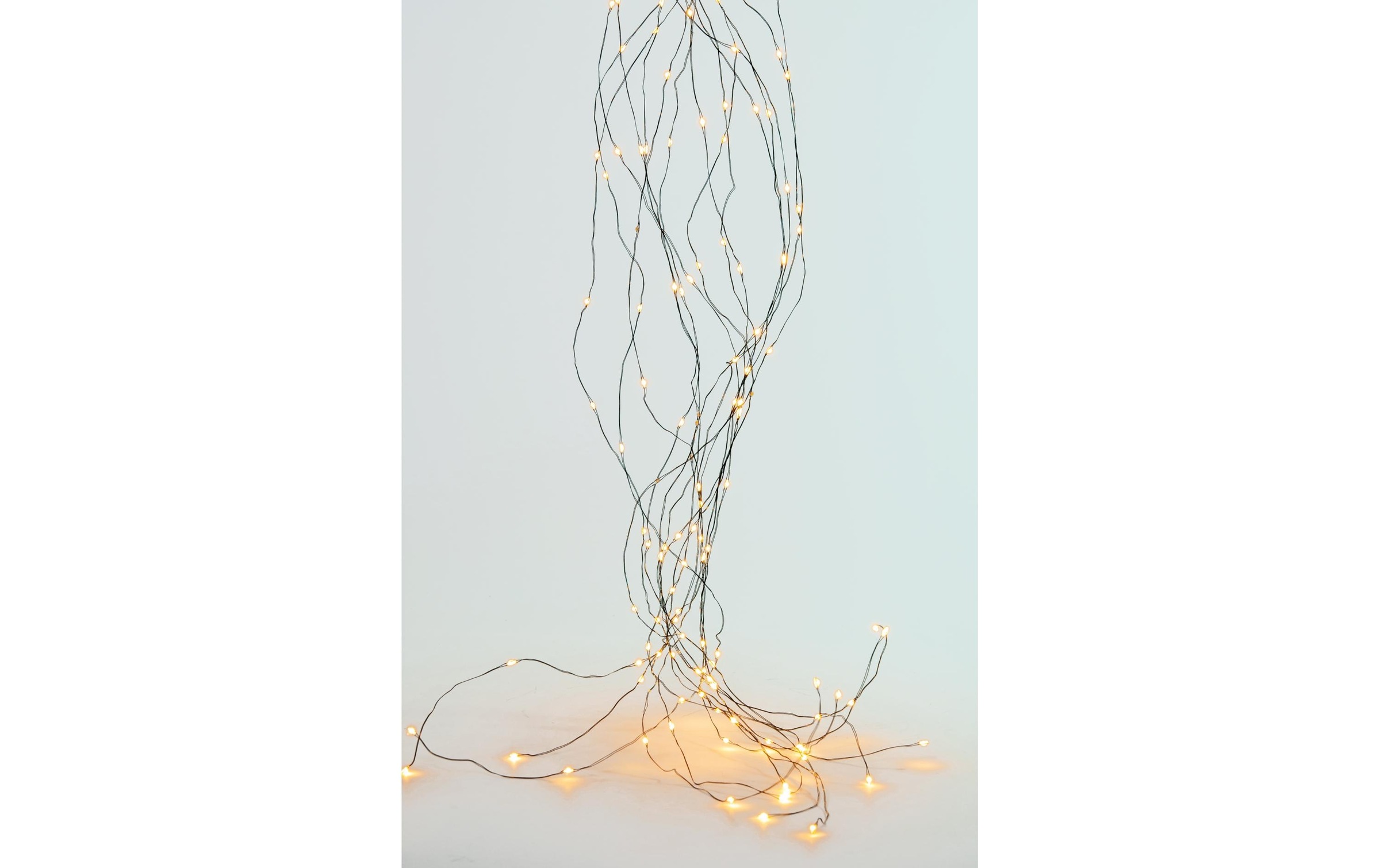 STT LED-Lichterkette »Angel Hair 2 m 300 LEDs Schwarz«