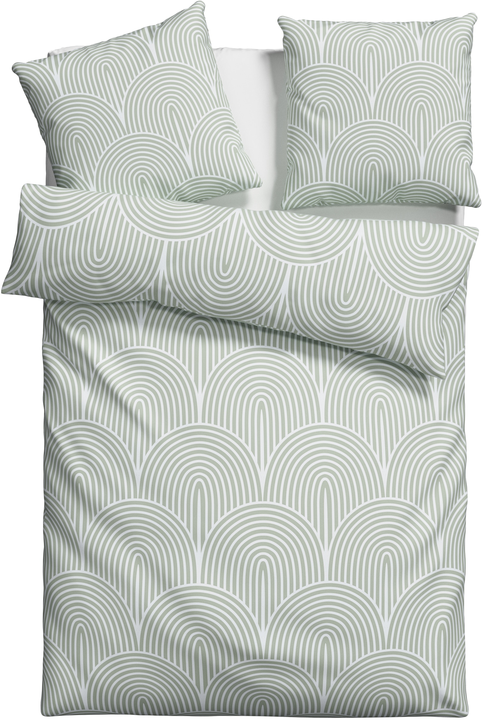 GOODproduct Linge de lit »Matilda in Gr. 135x200 oder 155x220 cm« 2 Bettwäsche aus Baumwolle, Bettwäsche mit skandinavischem Design