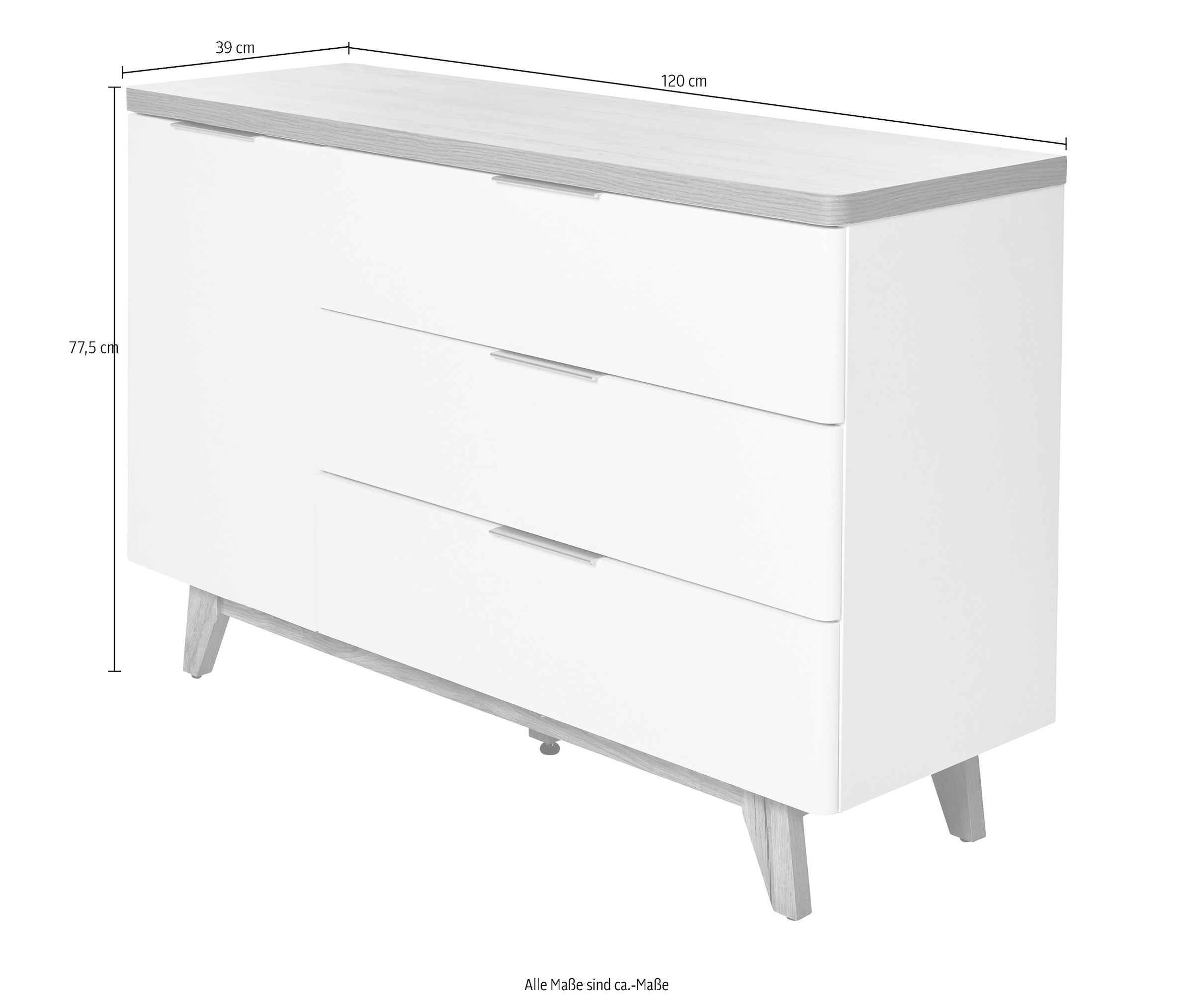 Jahnke Buffet »LIBRE« largeur env. 120 cm