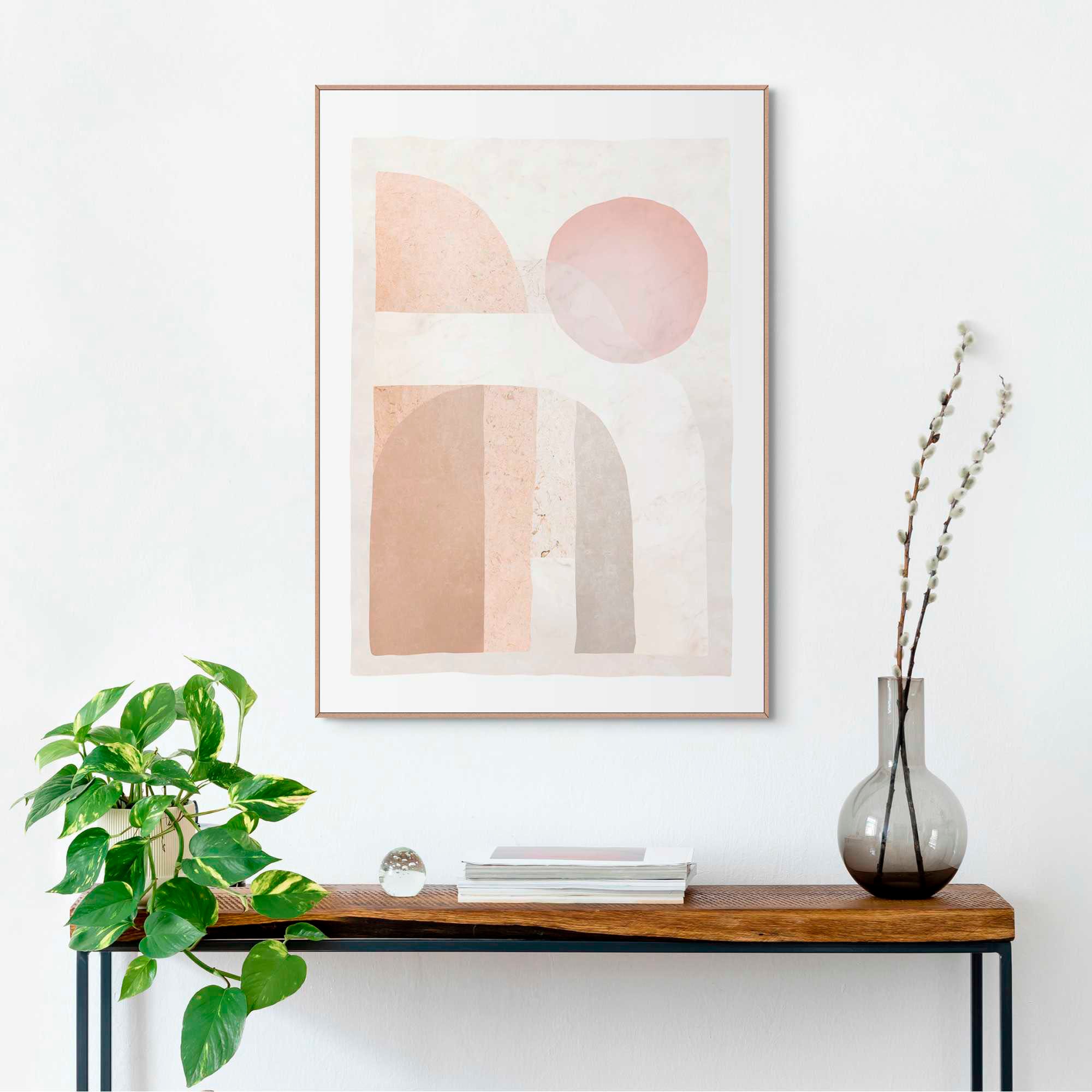 Reinders! Poster »Abstrakt« im Holzrahmen