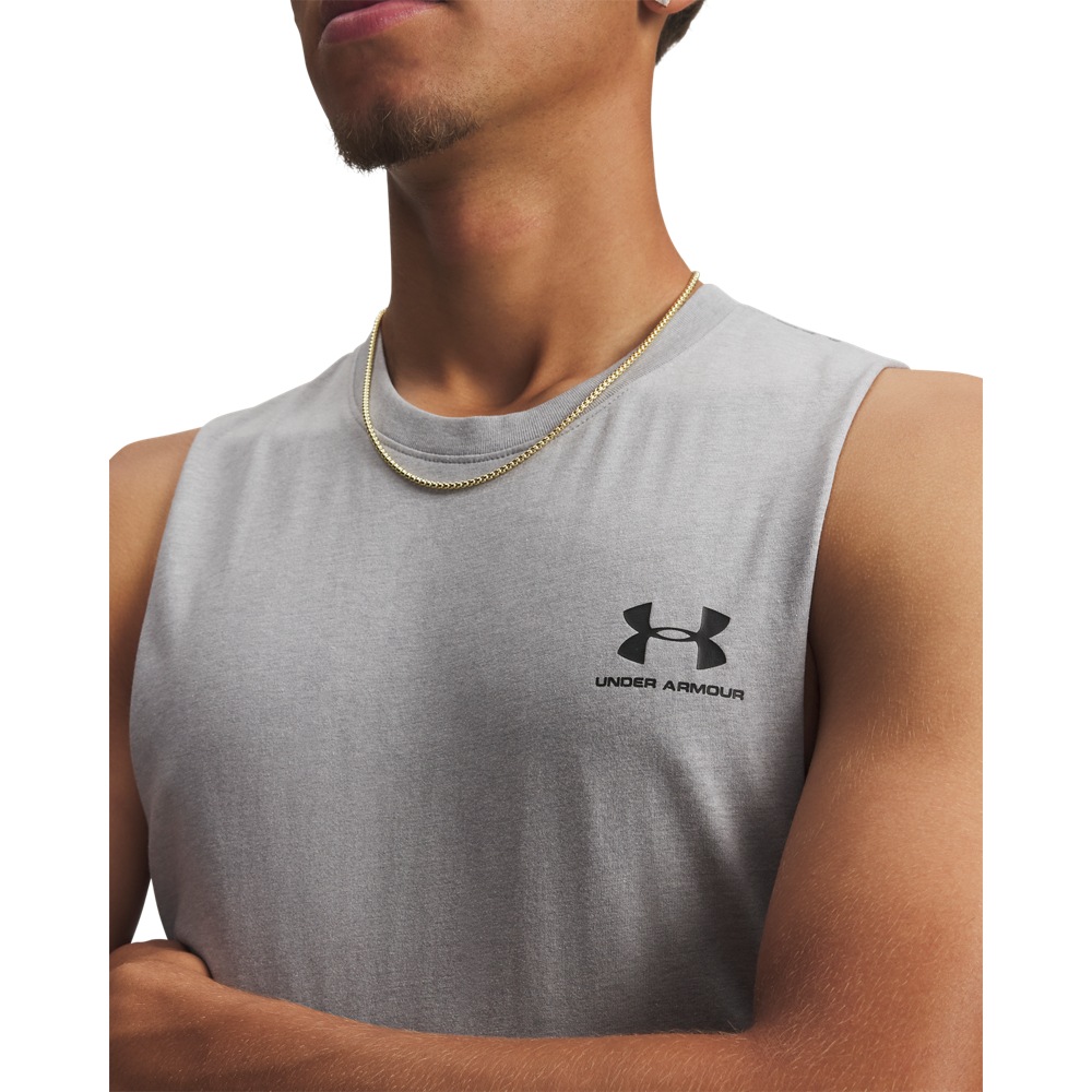 Under Armour® Trainingstop »UA LEFT CHEST CUT OFF TANK« sportliche Schnittform, für Trainingseinheiten, leichtes Design
