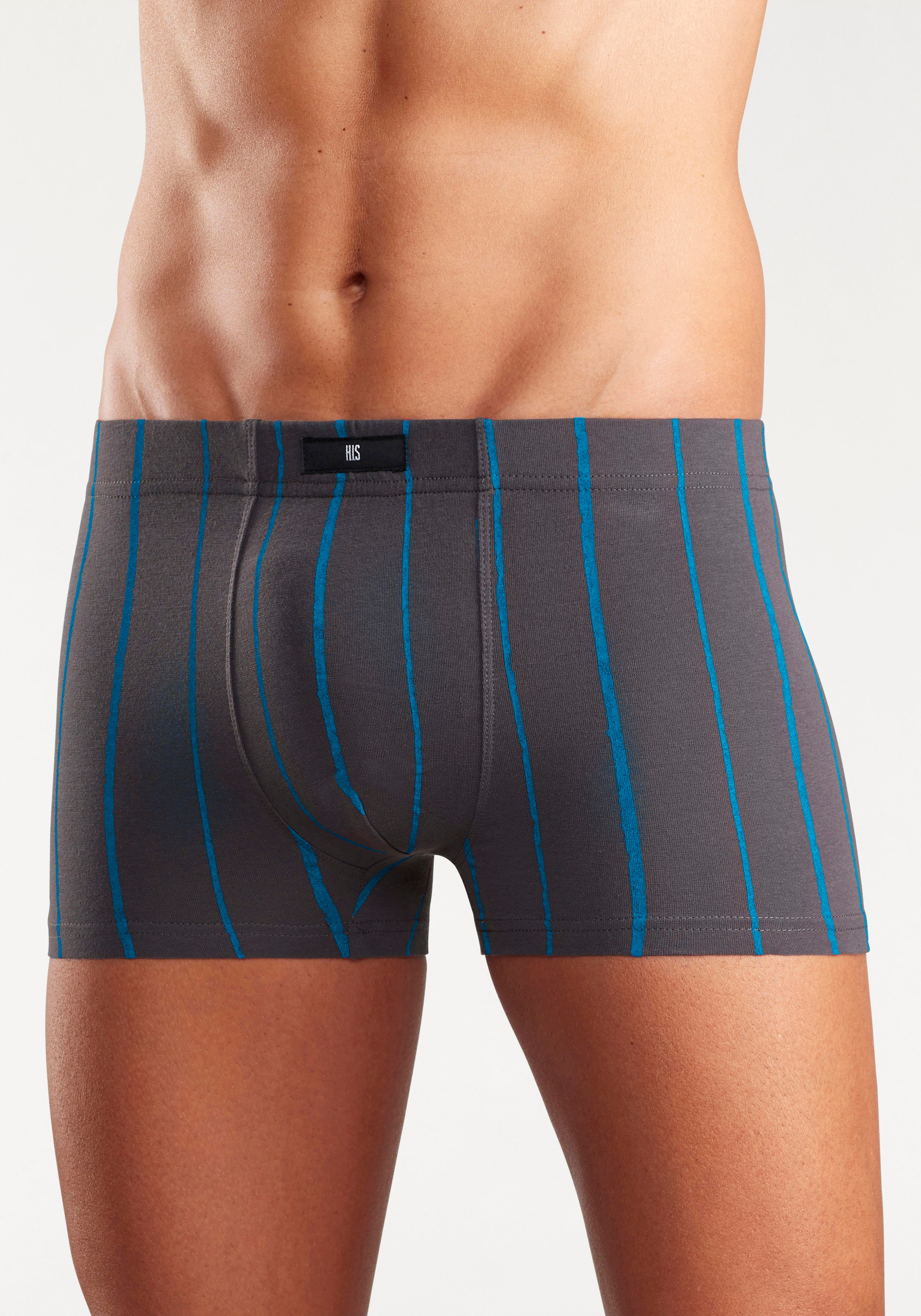H.I.S Boxer »Boxershorts für Herren« Packung, 5 cuis aus Baumwoll-Stretch