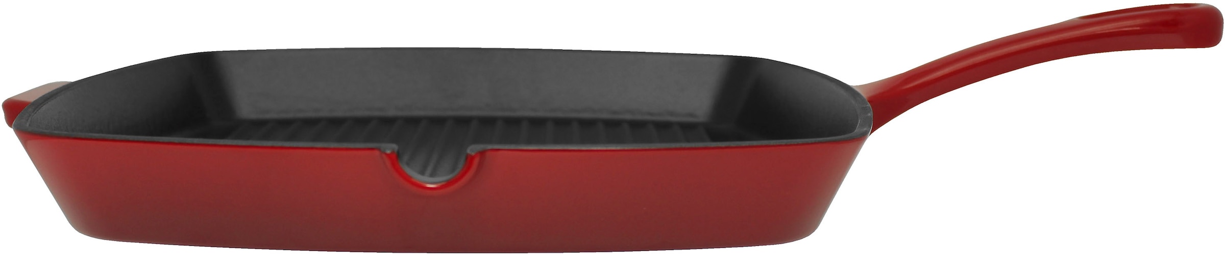 Elo Grillpfanne »Gusseisen Pfanne Ø 28 cm« Gusseisen 1 tlg. Aussen emailliert